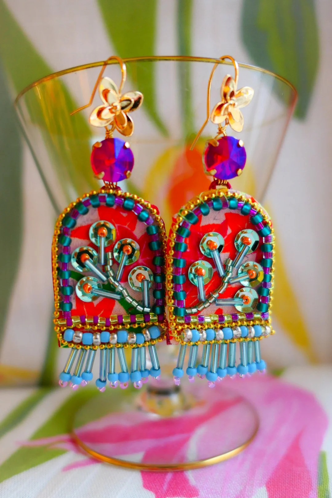 Abudance of Paradise Earrings