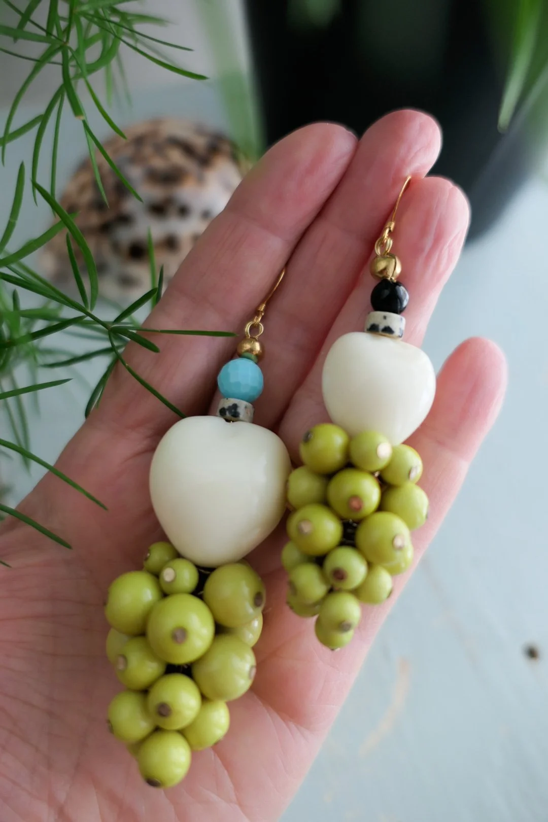 Jungle Heart Earrings