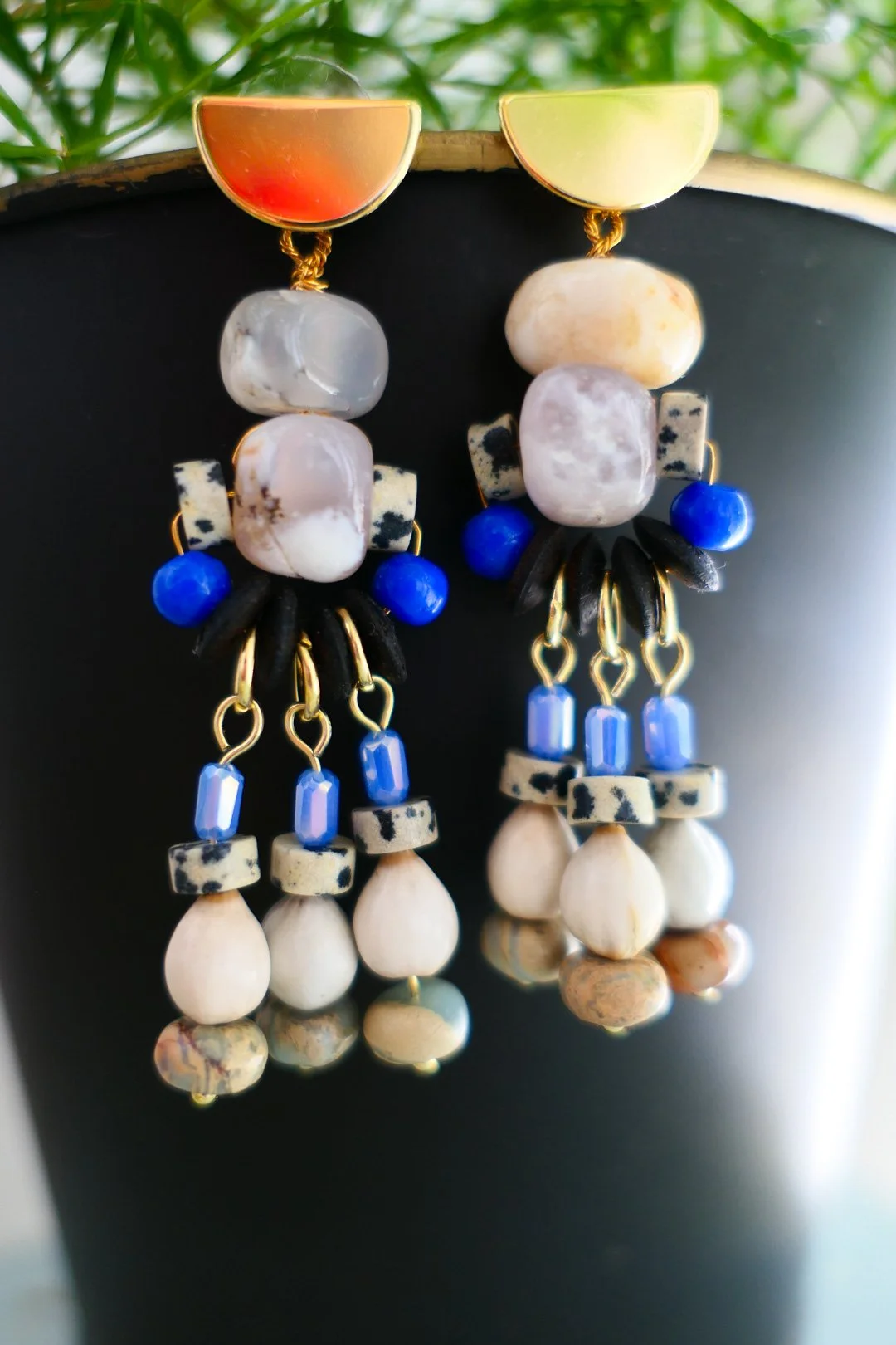 Sound of Earth Gemstone Earrings