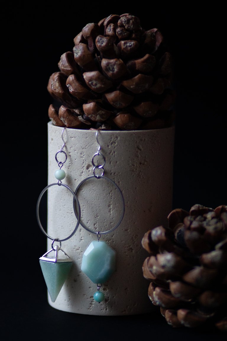 Eucalyptus Forest Earrings