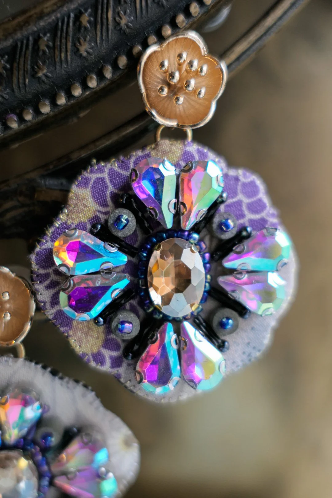 New Beginning | Japanese Kimono Silk Earrings