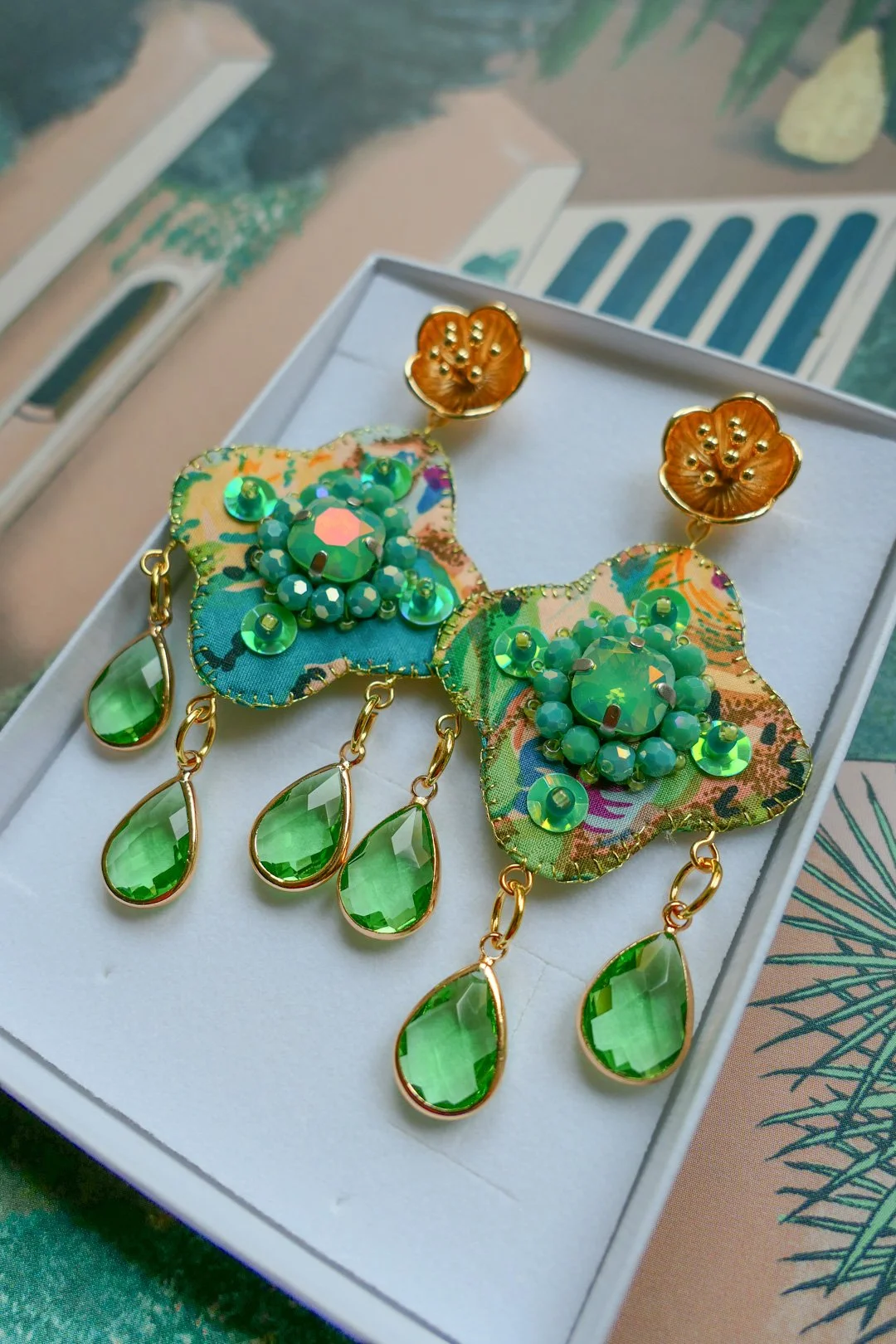 Sparkle In Your Eyes - Haute Couture Earrings