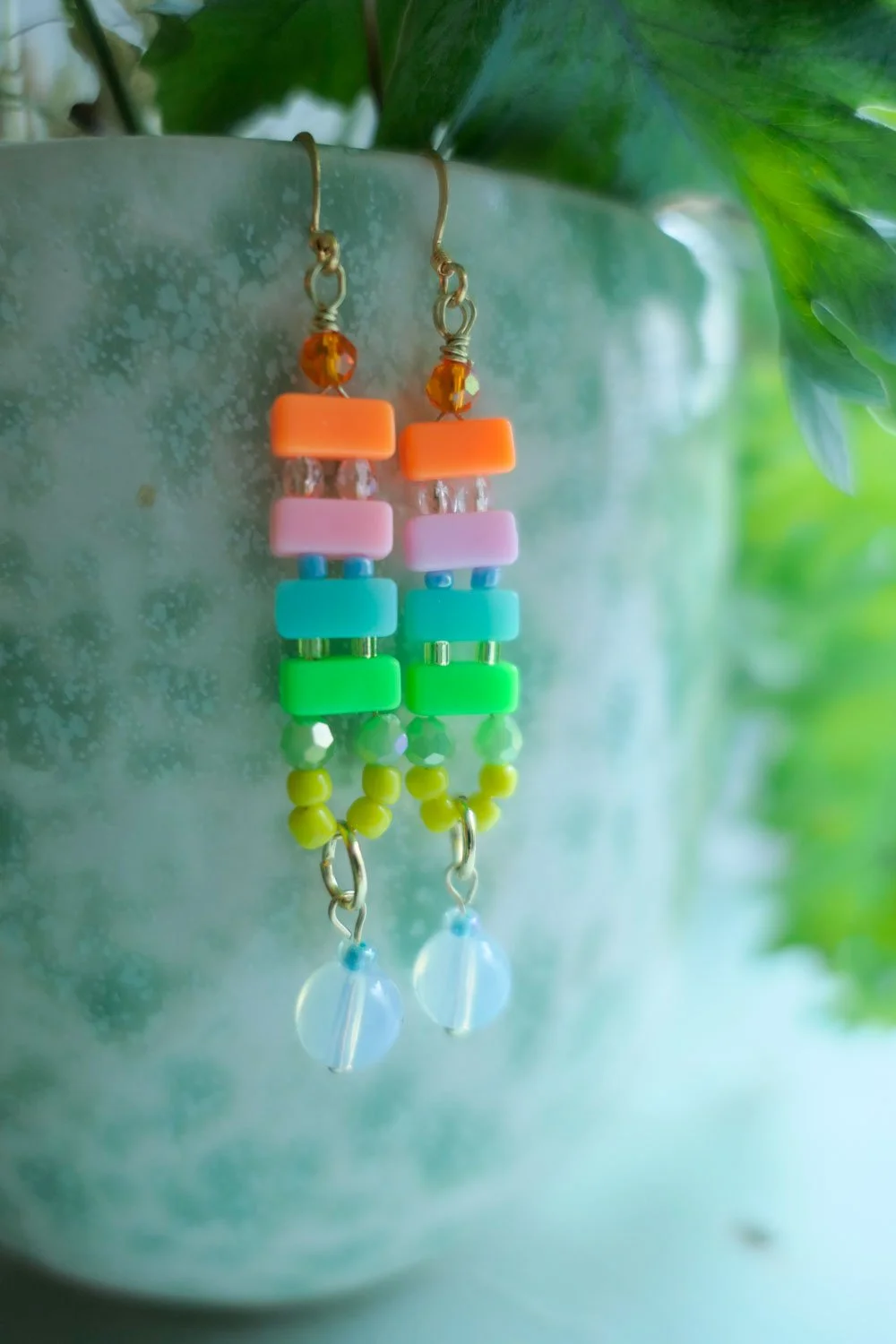 Color Blocks Earrings