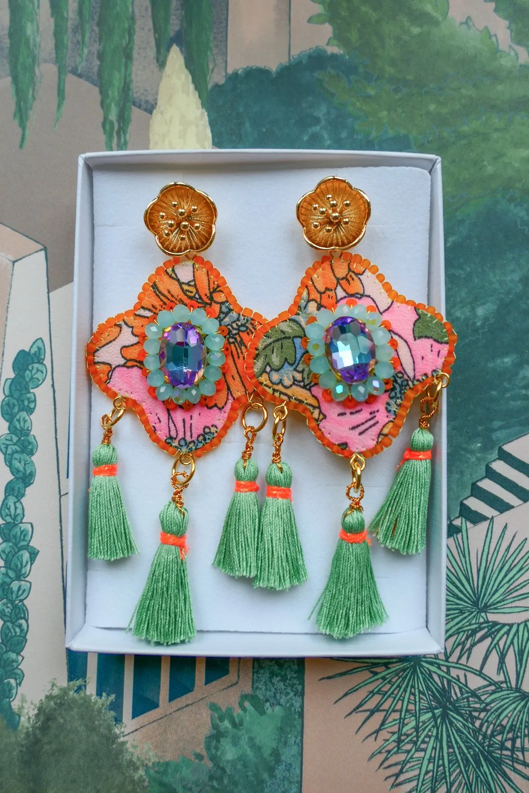 Happiness In Your Eyes - Haute Couture Earrings