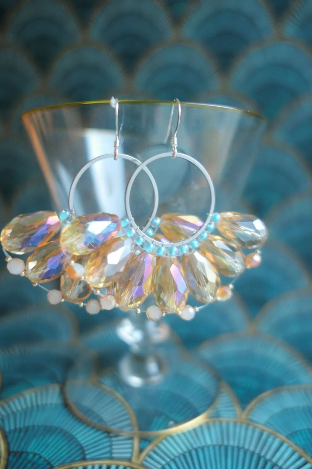 Champagne Kiss Earrings (Copy) (Copy)