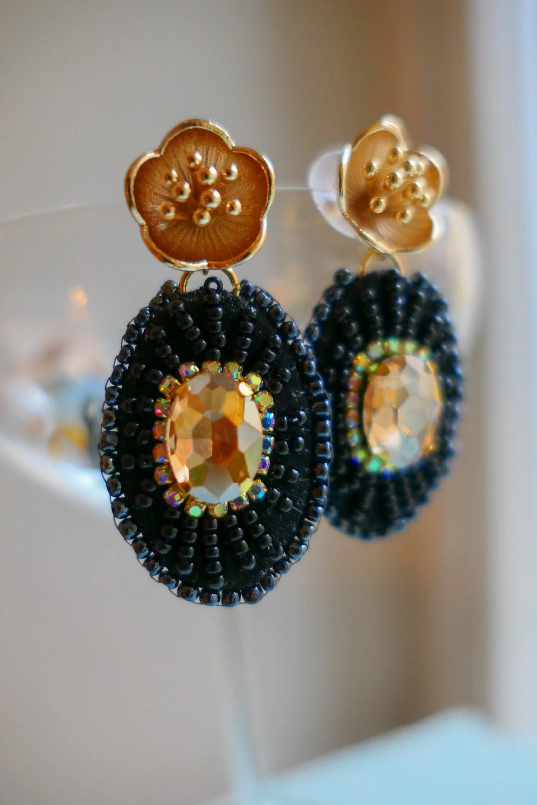 Black Swan Earrings