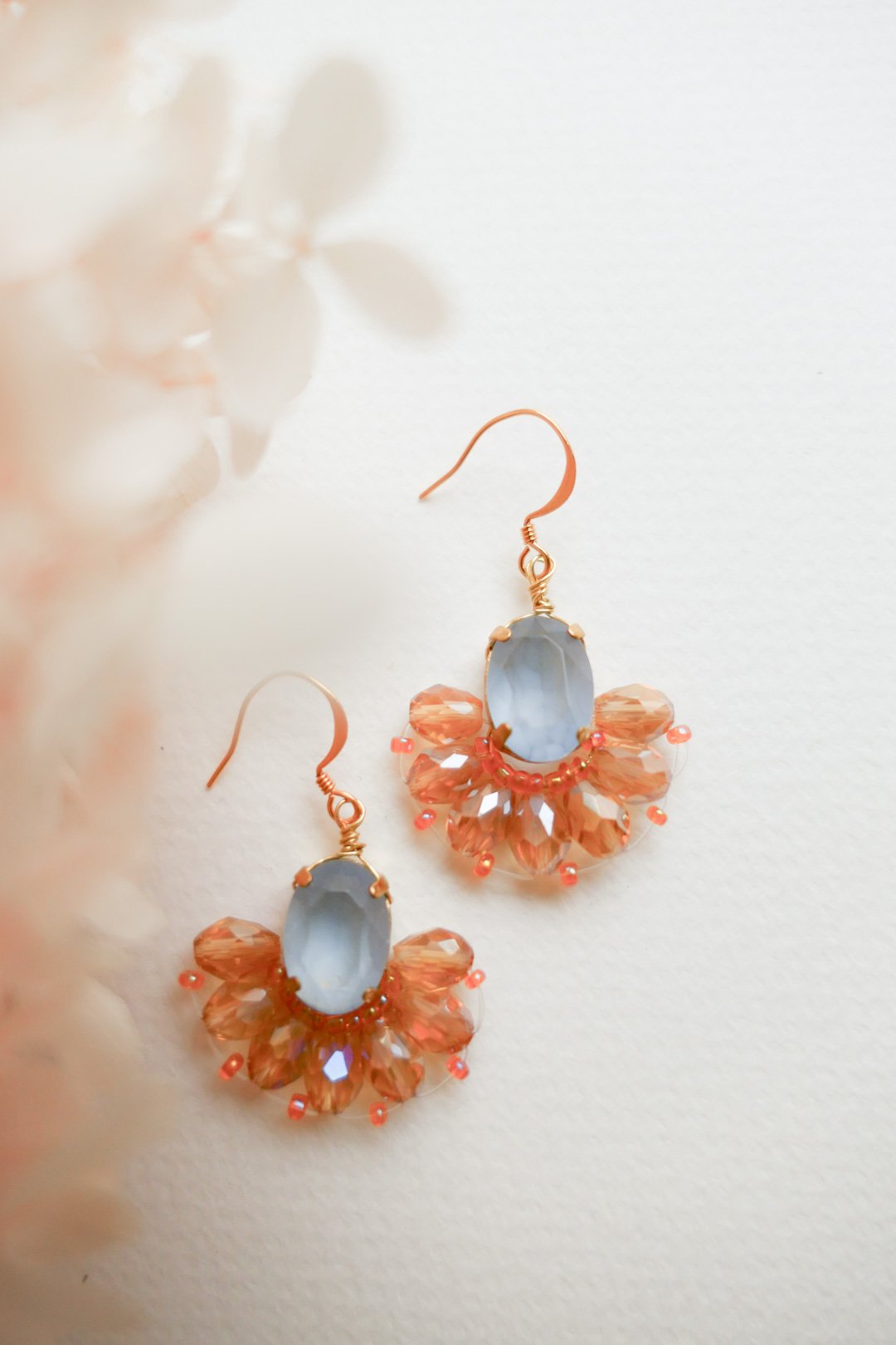Frosted Lily Earrings