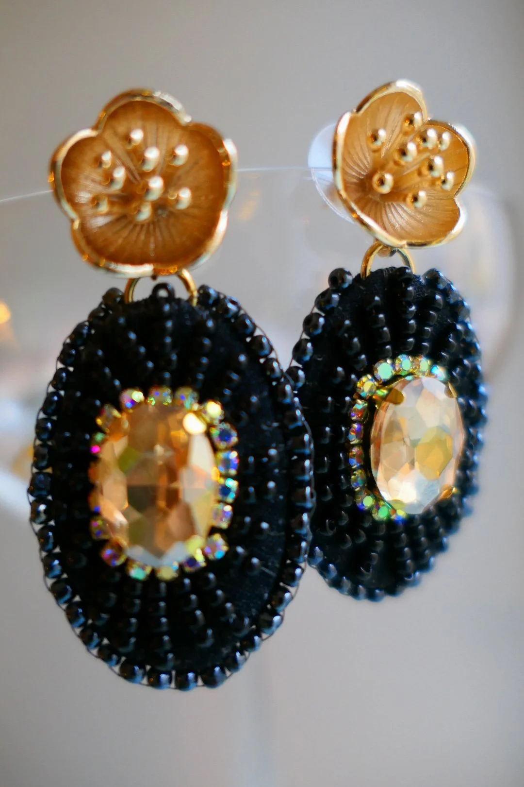 Black Swan Earrings