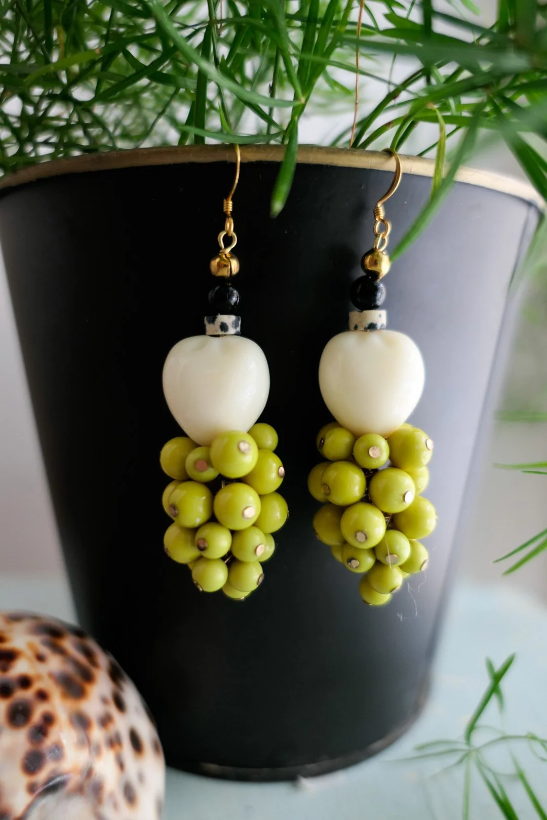 Jungle Heart Earrings