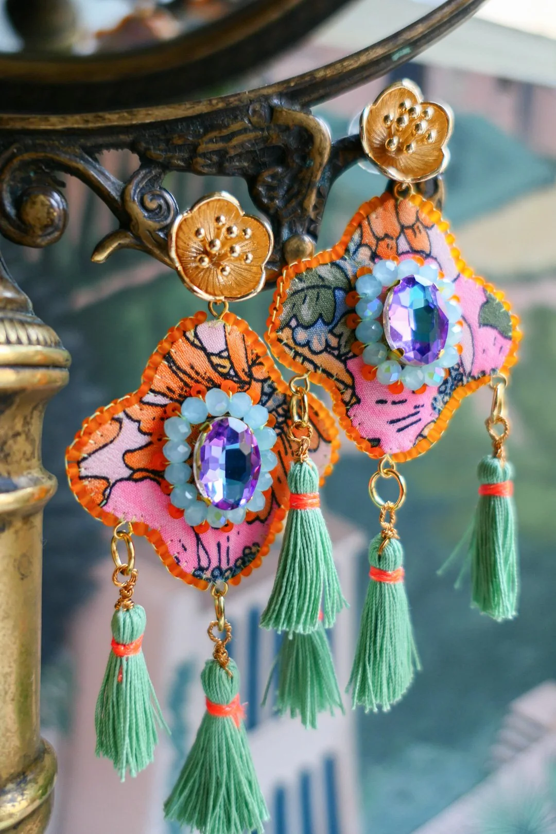 Happiness In Your Eyes - Haute Couture Earrings