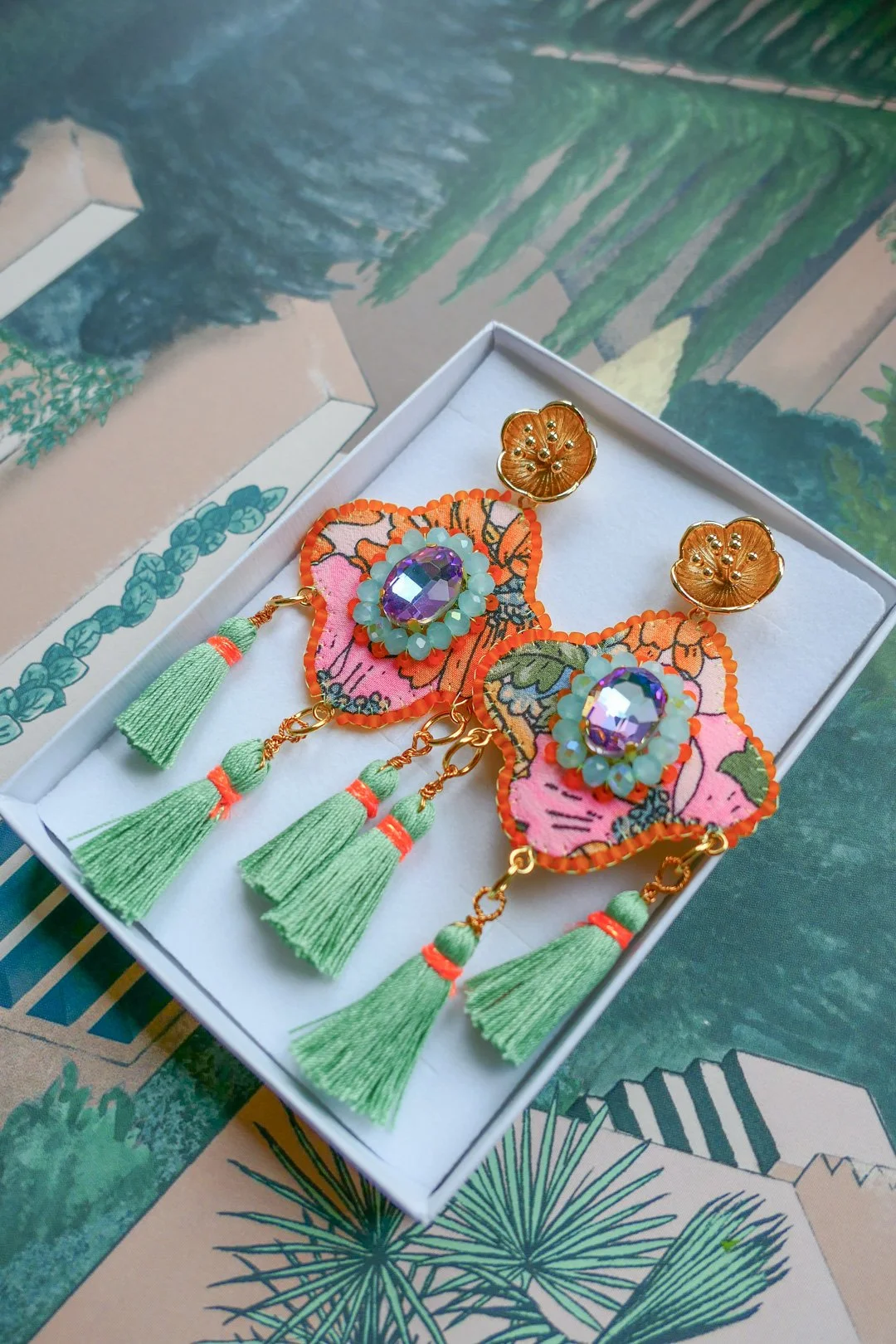 Happiness In Your Eyes - Haute Couture Earrings