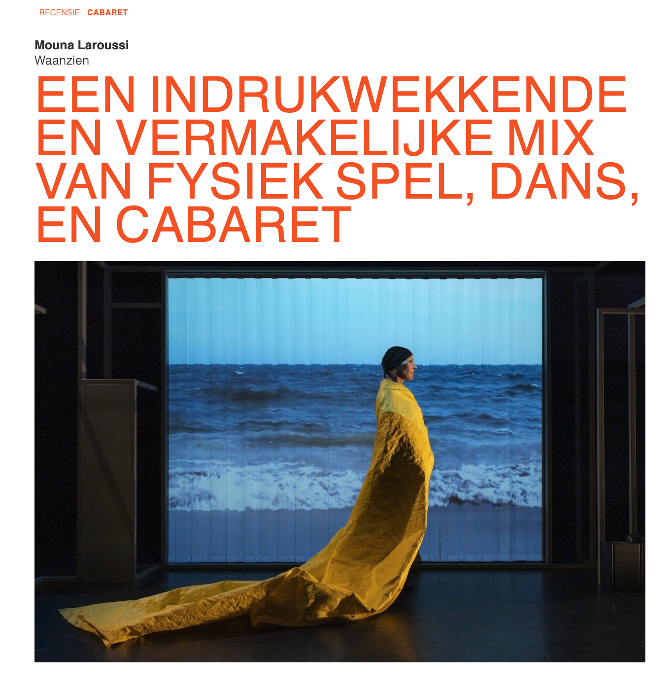 theaterkrant waanzien 