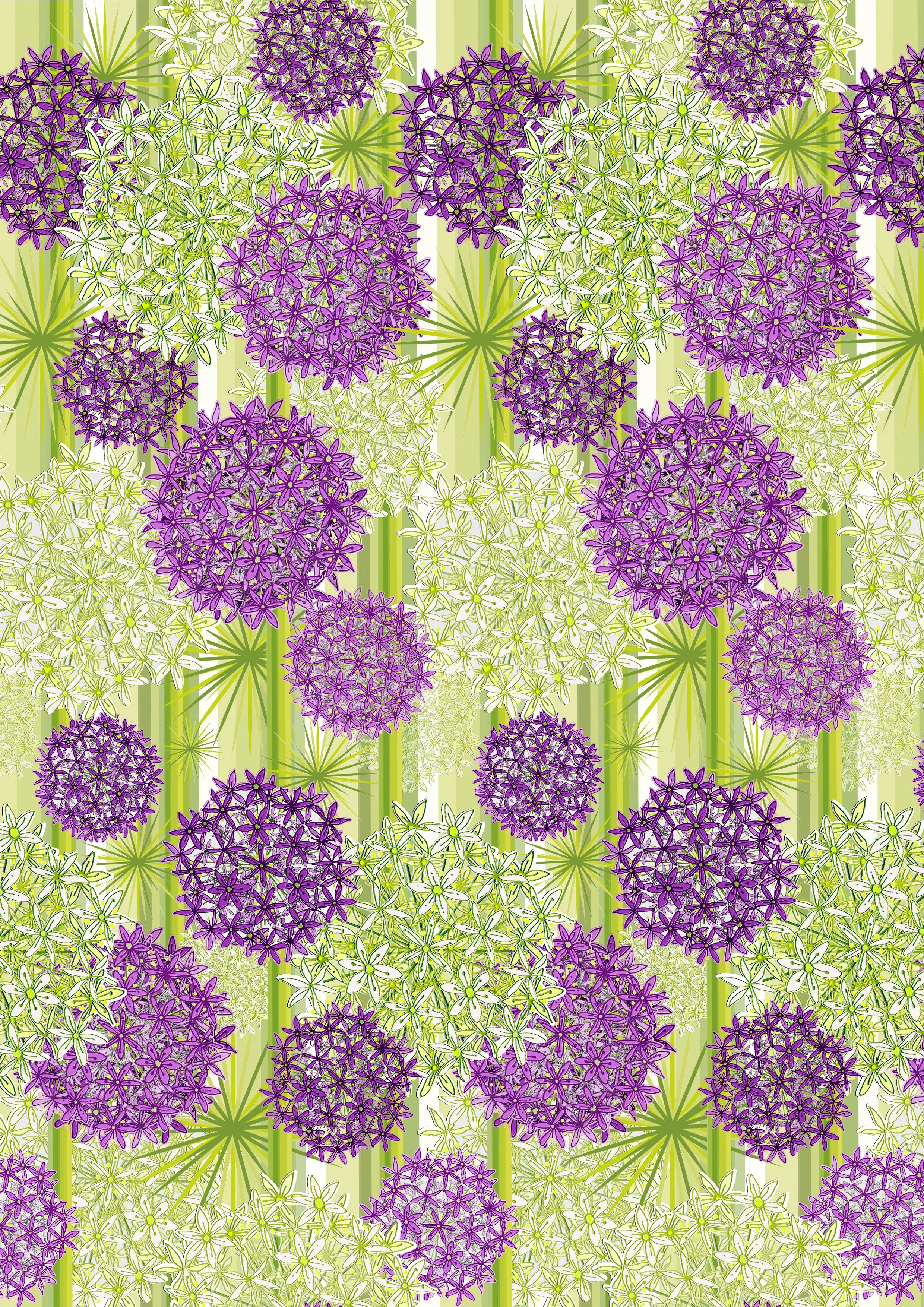 Alium Garden Detail