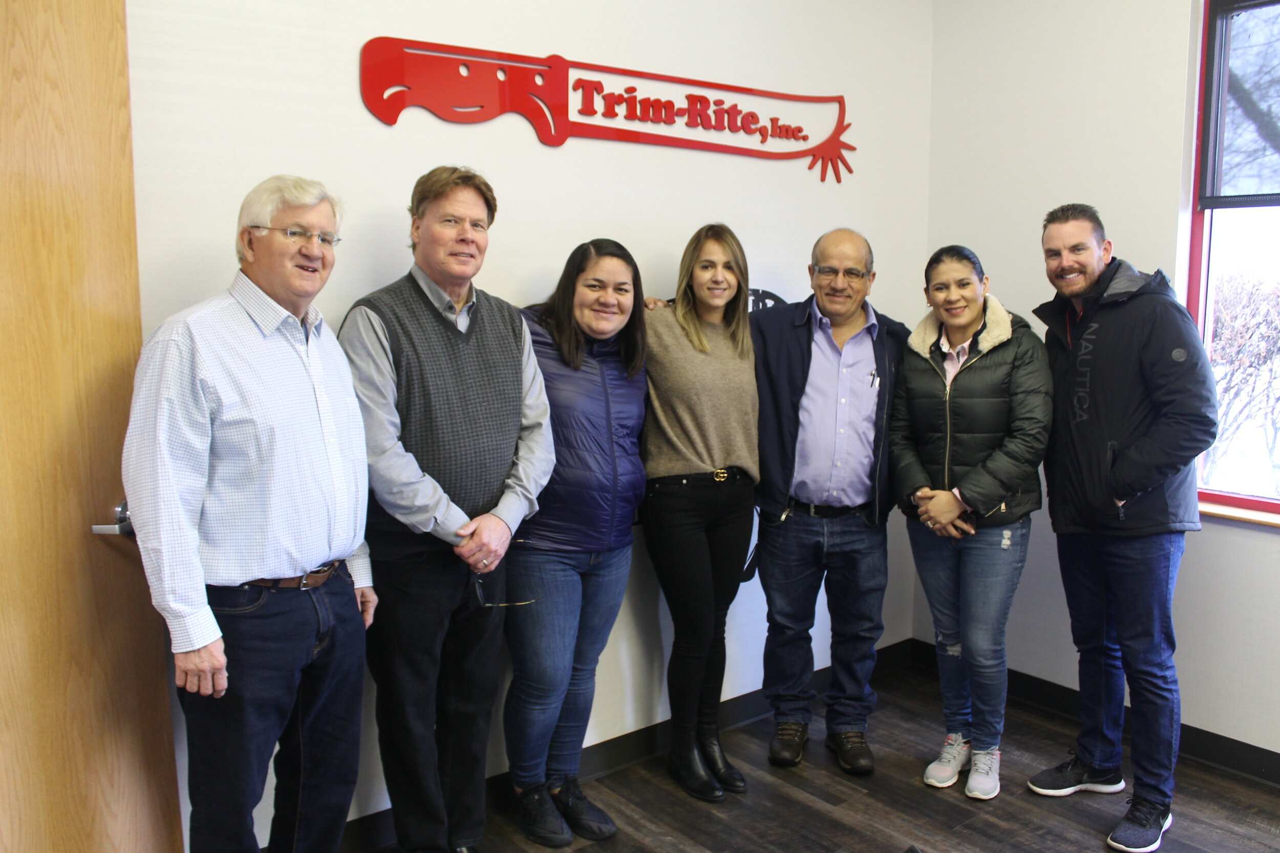  They traveled all the way from Costa Rica to meet us! We are always so appreciative for our partners who take the time to come and learn about how their products are made! Send some sunshine back our way! 