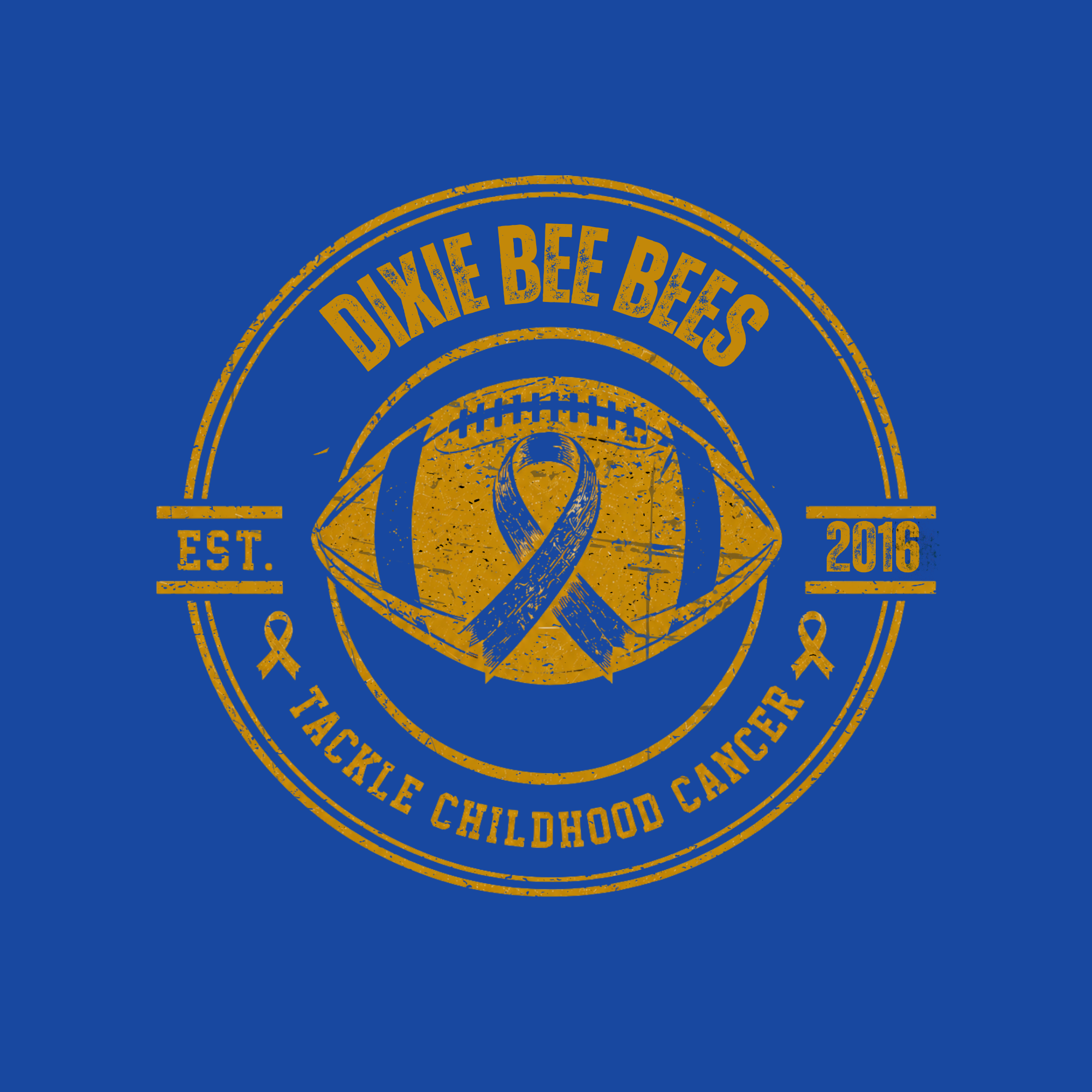 2026 Dixie Bee Bees Tackle Childhood Cancer Merchandise