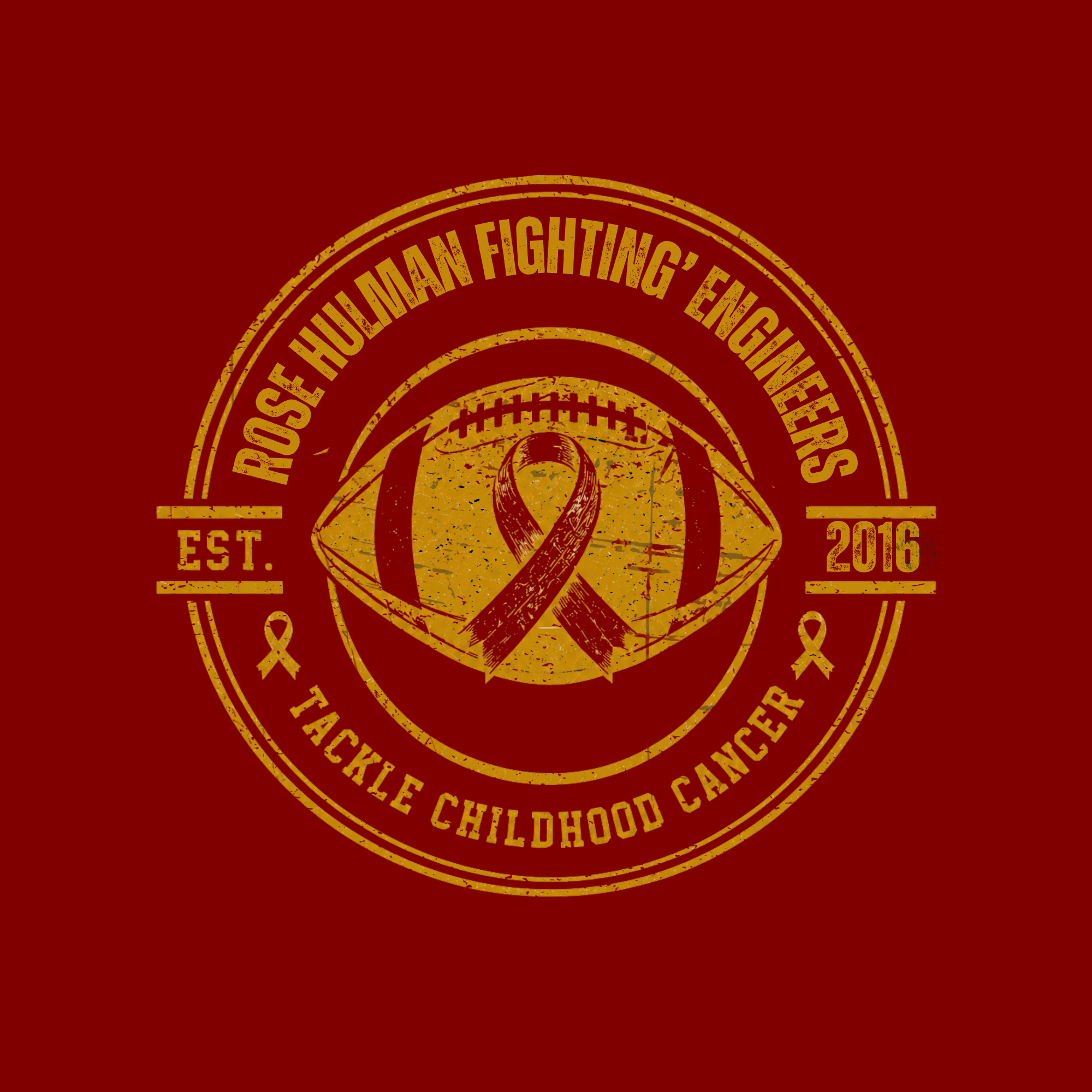 2026 Rose Hulman Fightin' Engineers Tackle Childhood Cancer Merchandise
