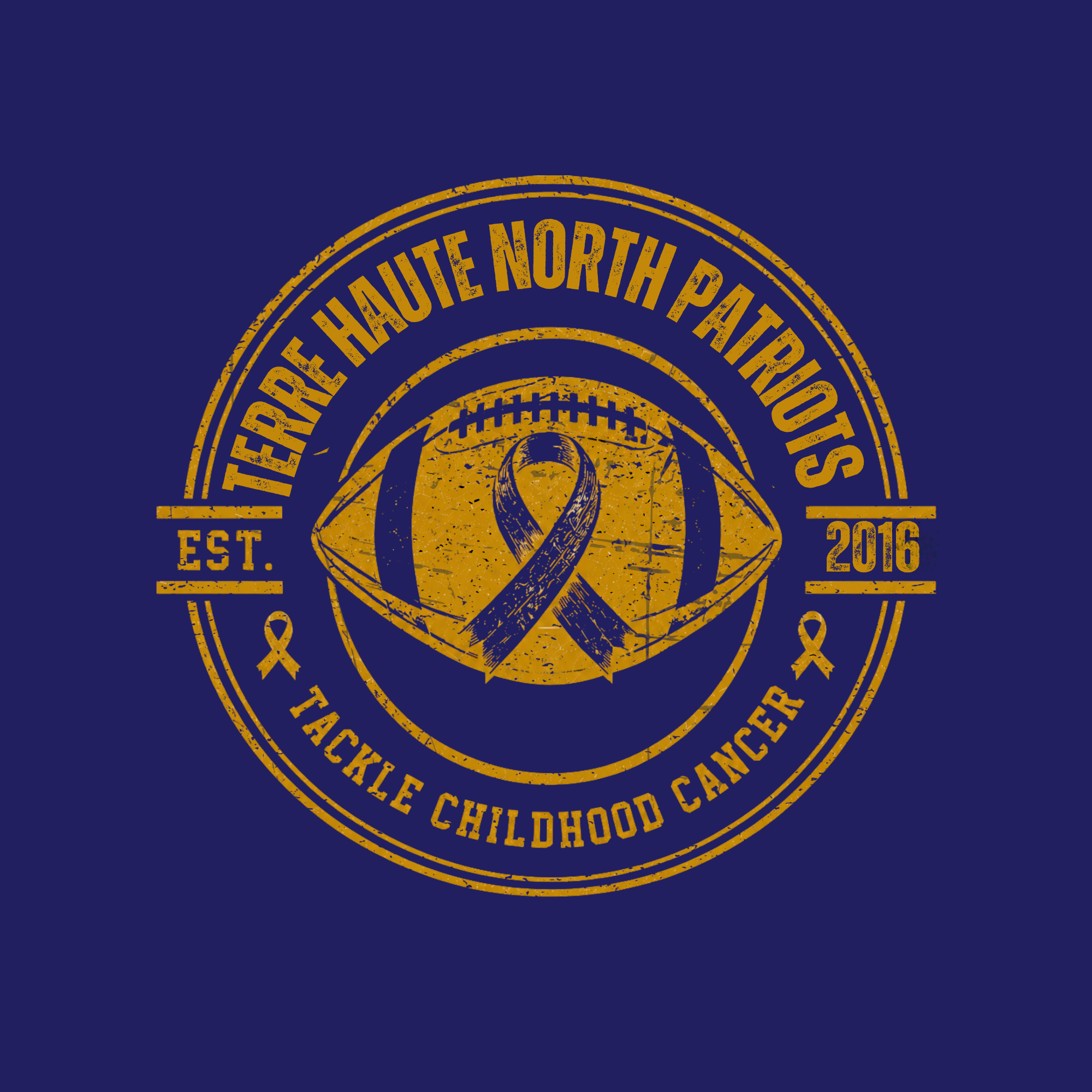 2026 Terre Haute North Patriots Tackle Childhood Cancer Merchandise