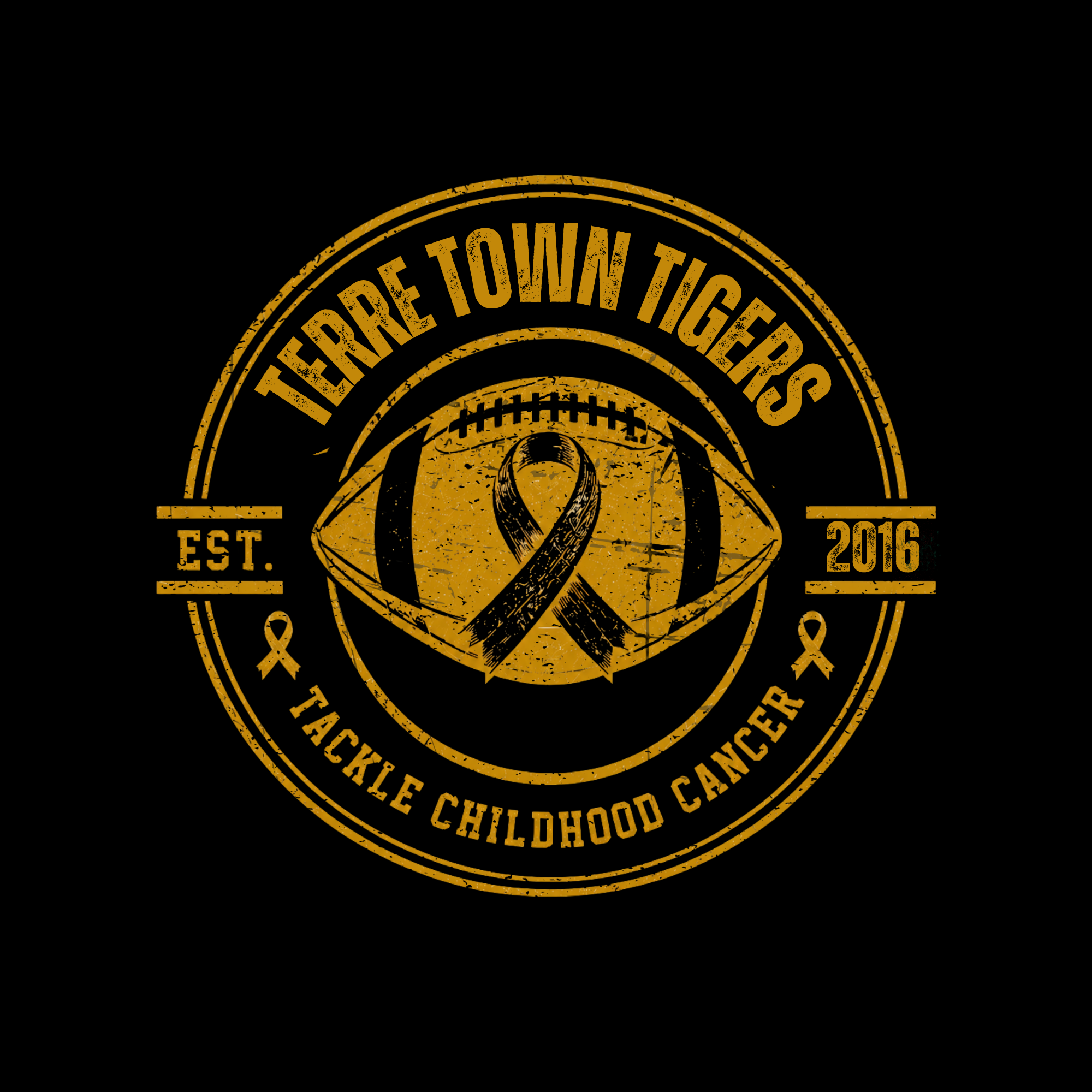2026 Terre Town Tigers Tackle Childhood Cancer Merchandise