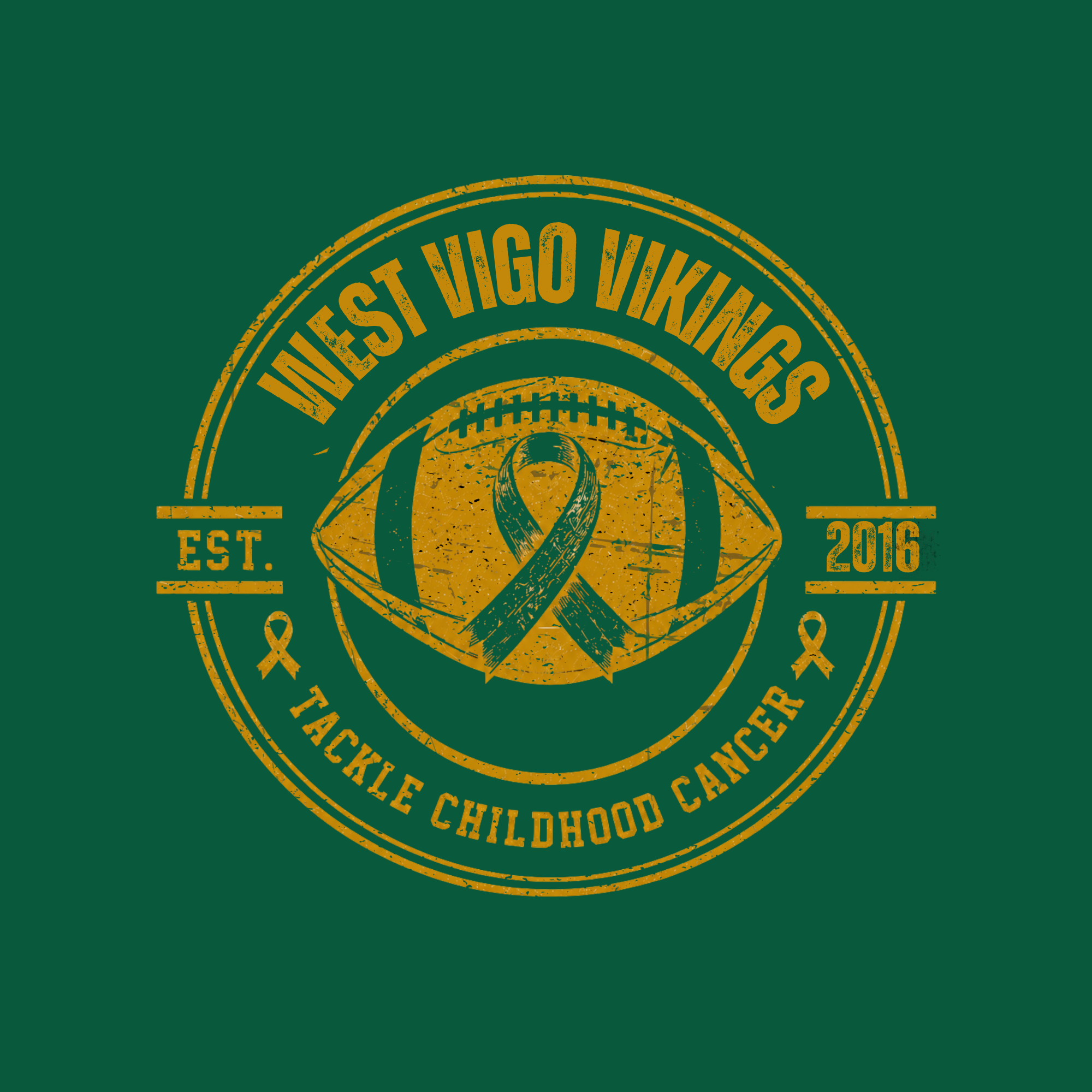 2026 West Vigo Vikings Tackle Childhood Cancer Merchandise