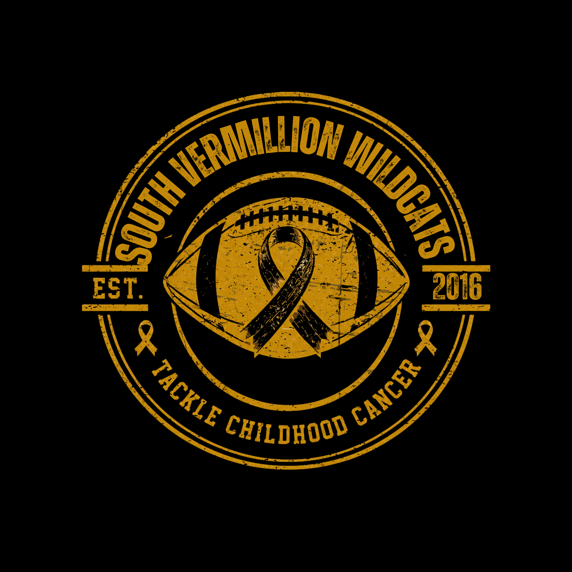 2026 South Vermillion Wildcats Tackle Childhood Cancer Merchandise