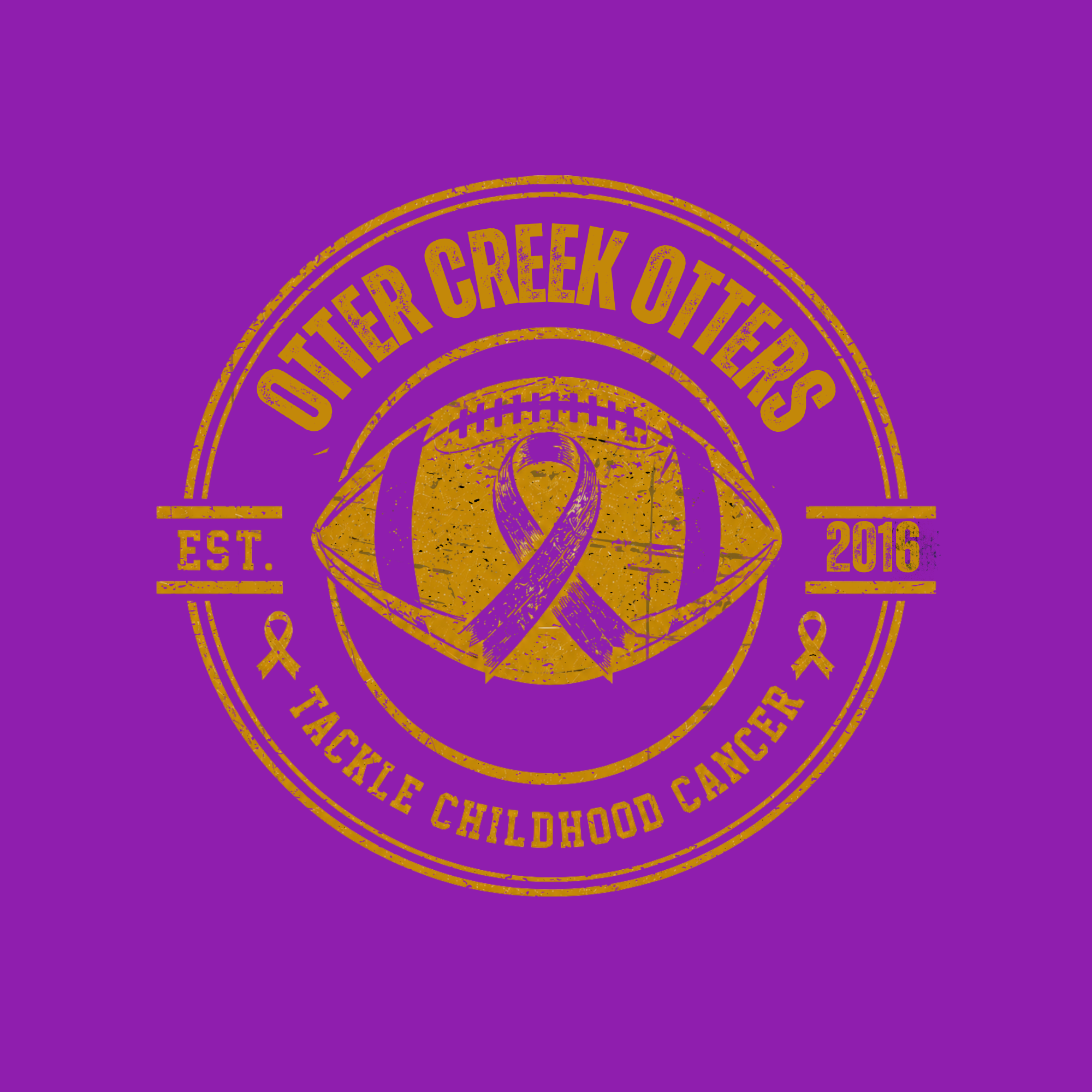 2026 Otter Creek Otters Tackle Childhood Cancer Merchandise