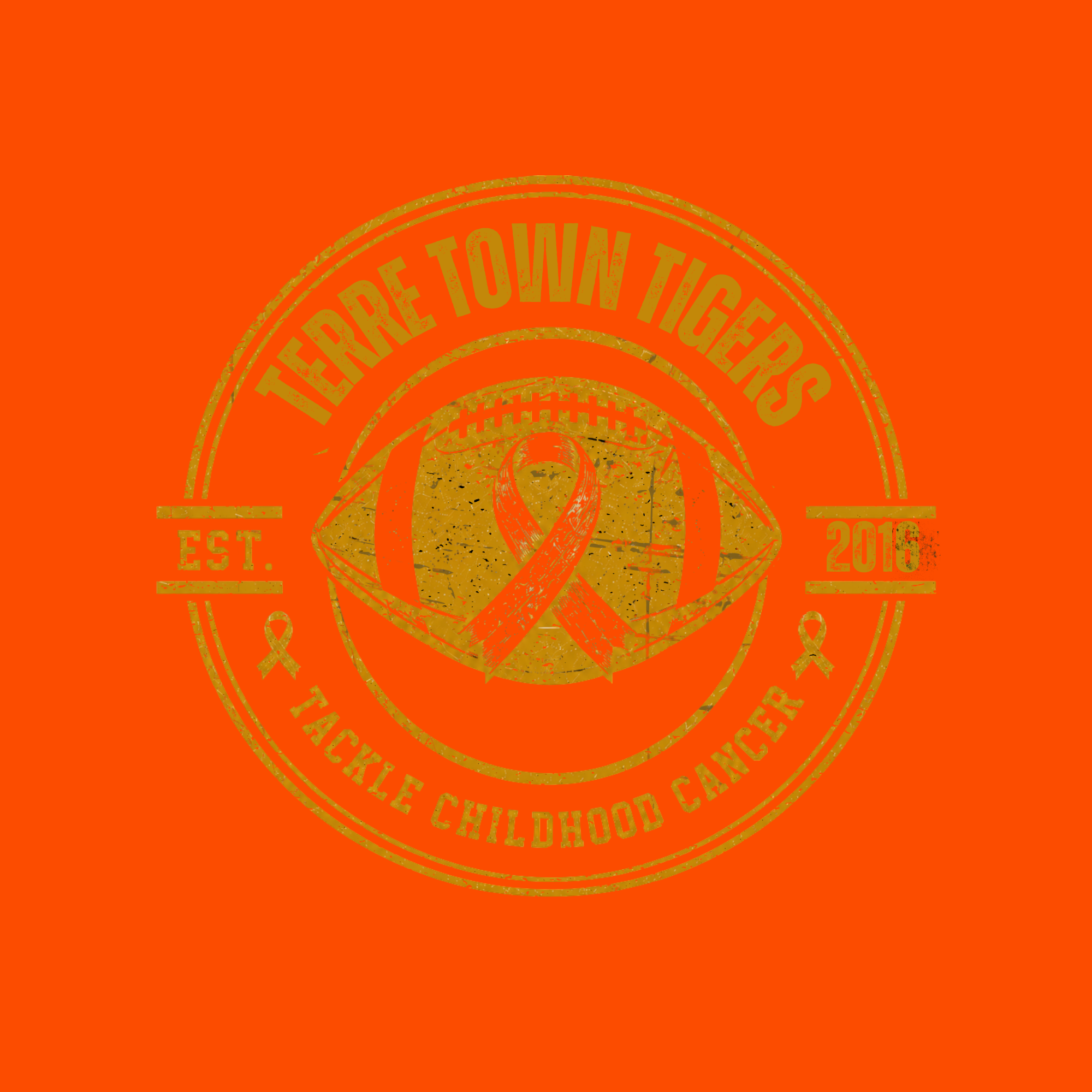 2026 Terre Town Tigers Tackle Childhood Cancer Merchandise