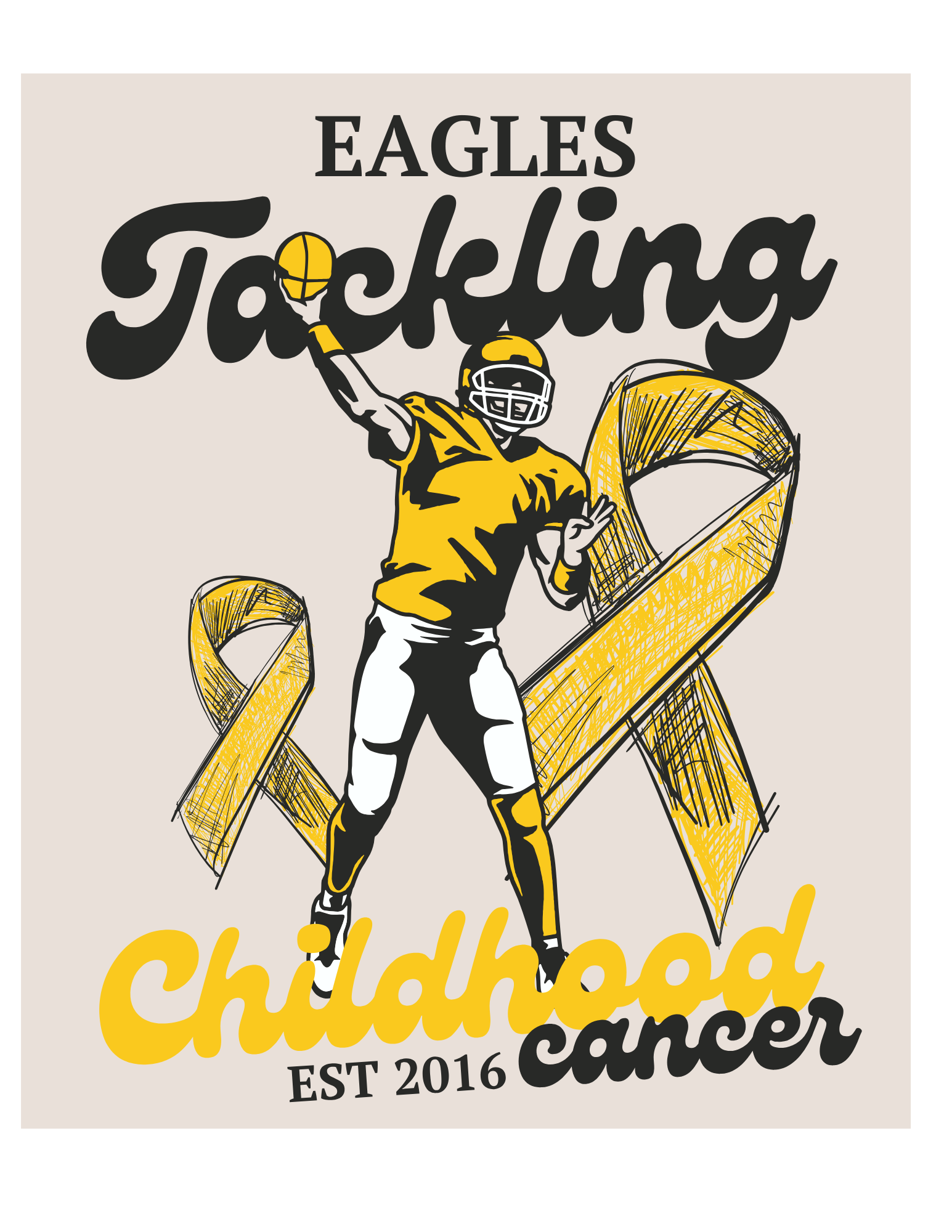 2025 Eagles Tackle Childhood Cancer Merchandise