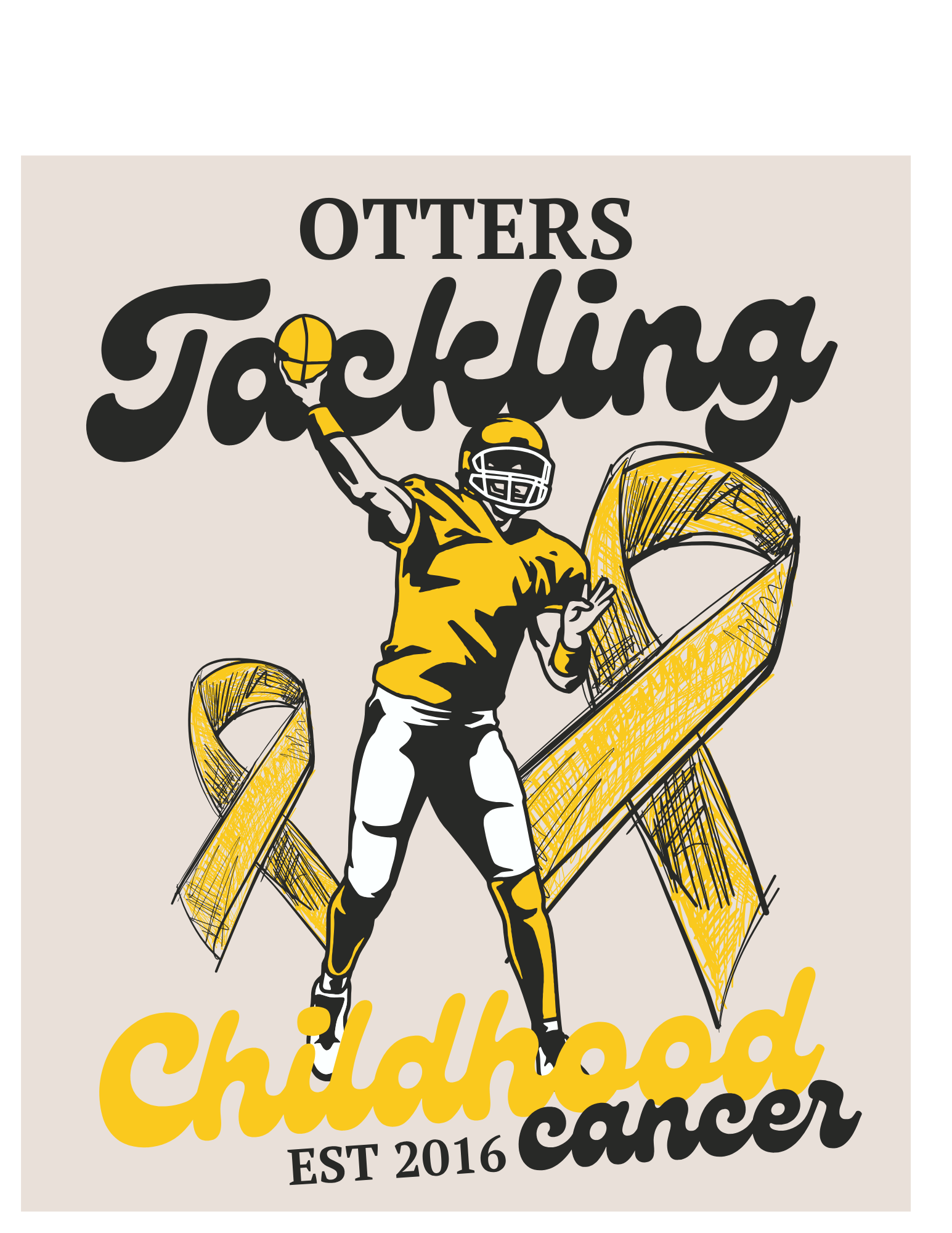 2025 Otters Tackle Childhood Cancer Merchandise