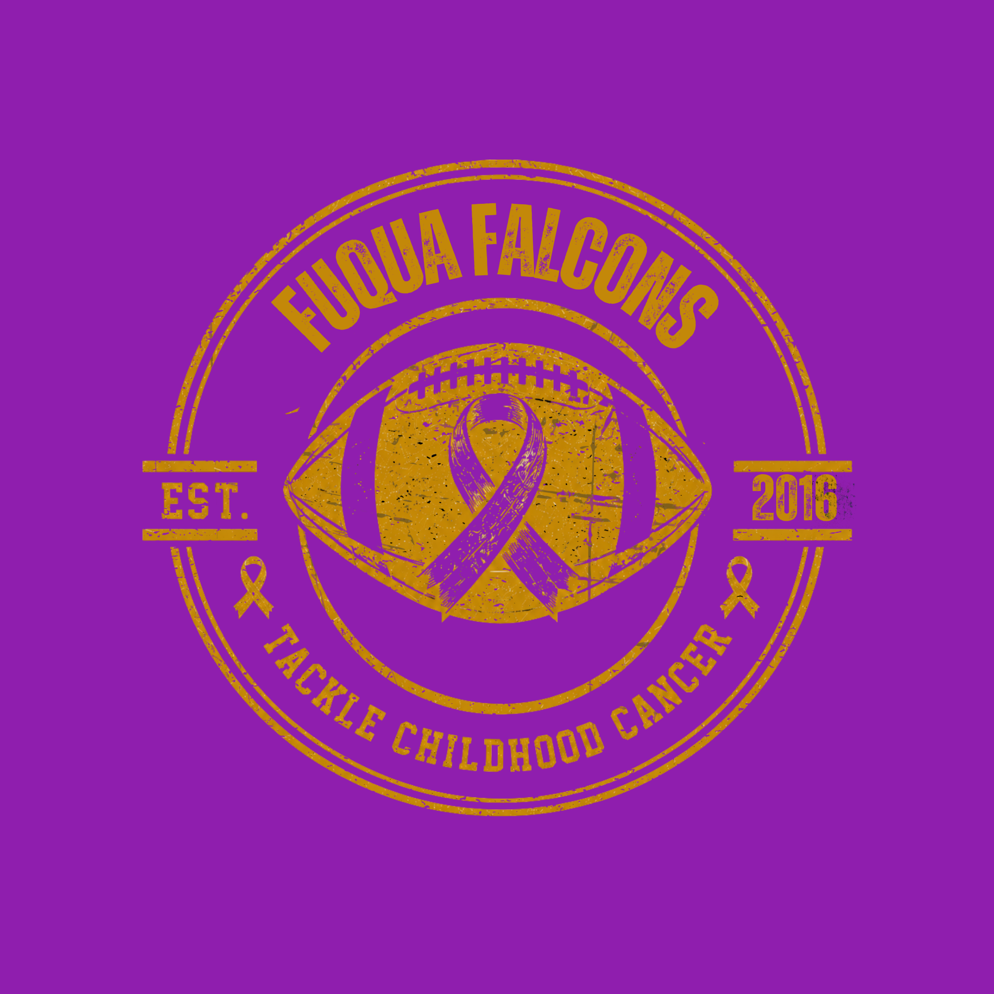 2026 Fuqua Falcons Tackle Childhood Cancer Merchandise