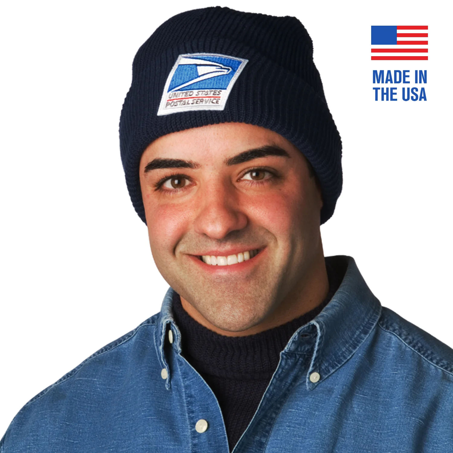 Postal Knit Cap/Face-Mask Combination 