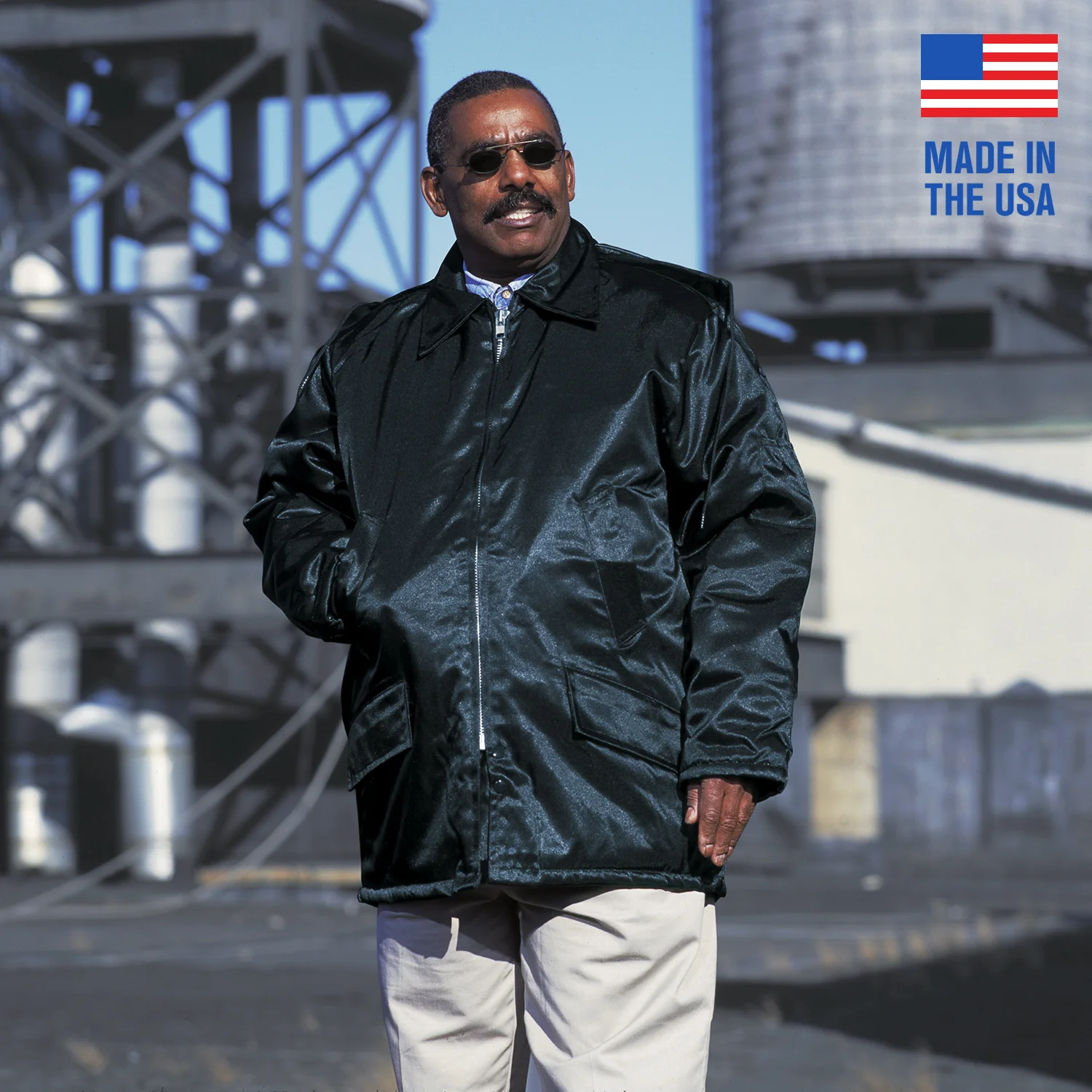 Style 9002 · Antron Parka with Zip-Off Hood