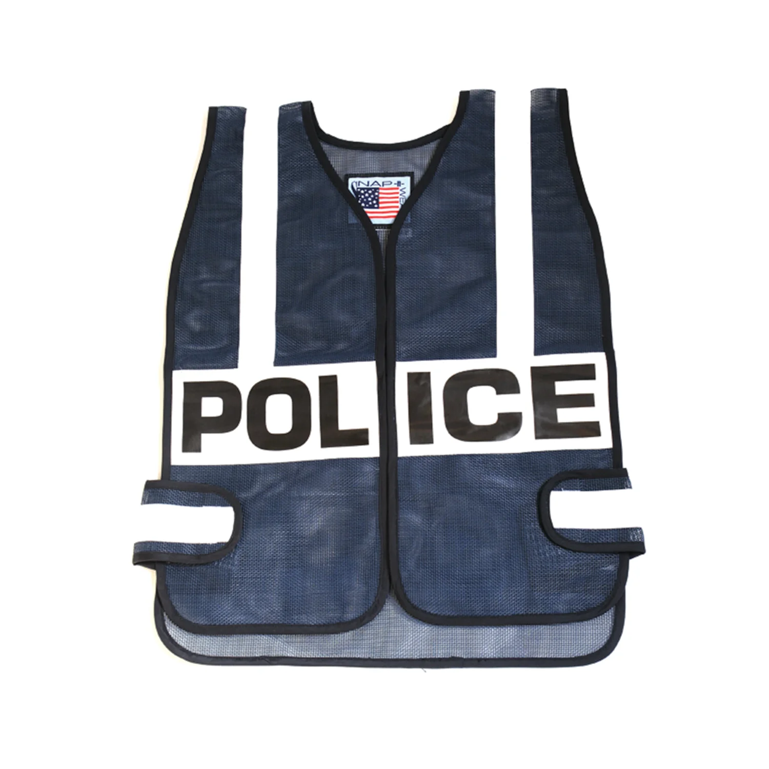 Style ISV132 · Safety Vest with Adjustable Velcro® Tabs at Sides, Imported