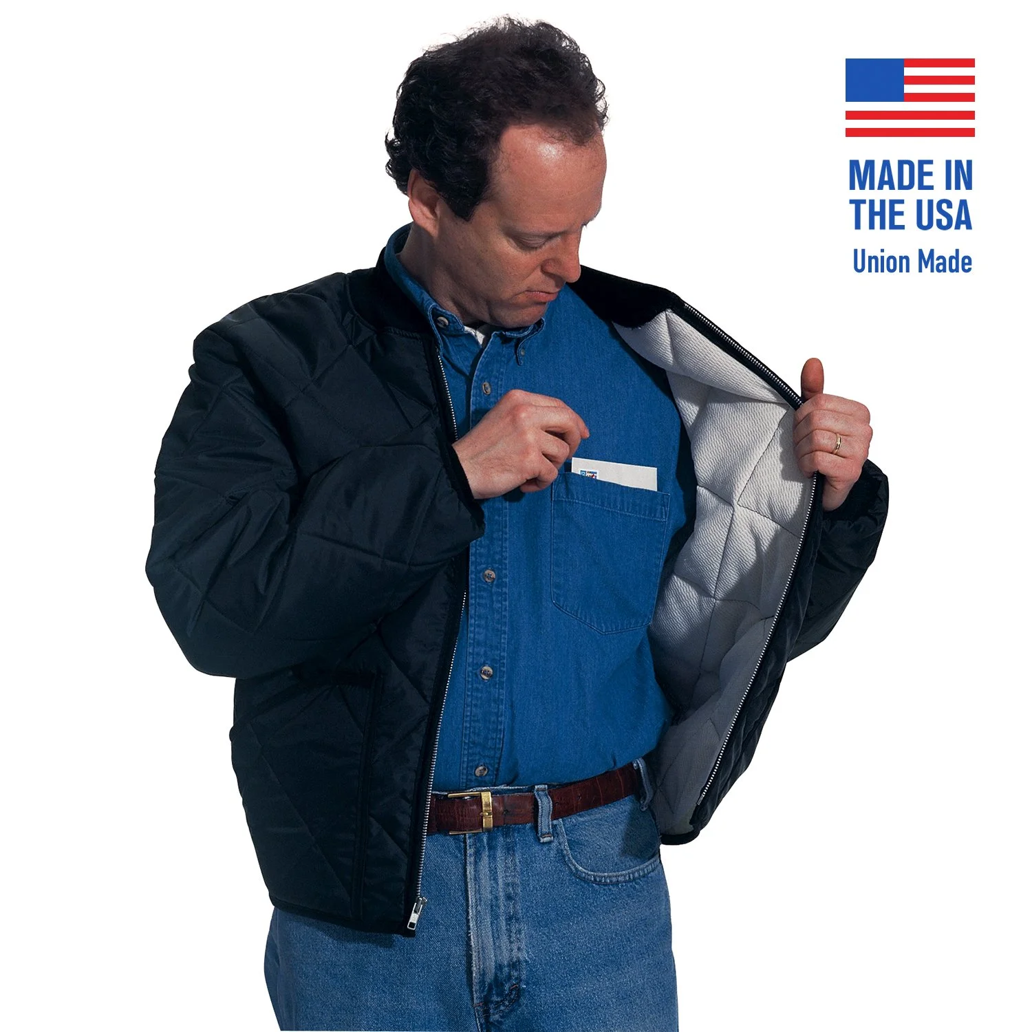 Style 3100 · Heavy Thermal-Lined Quilted Jacket — SNAP