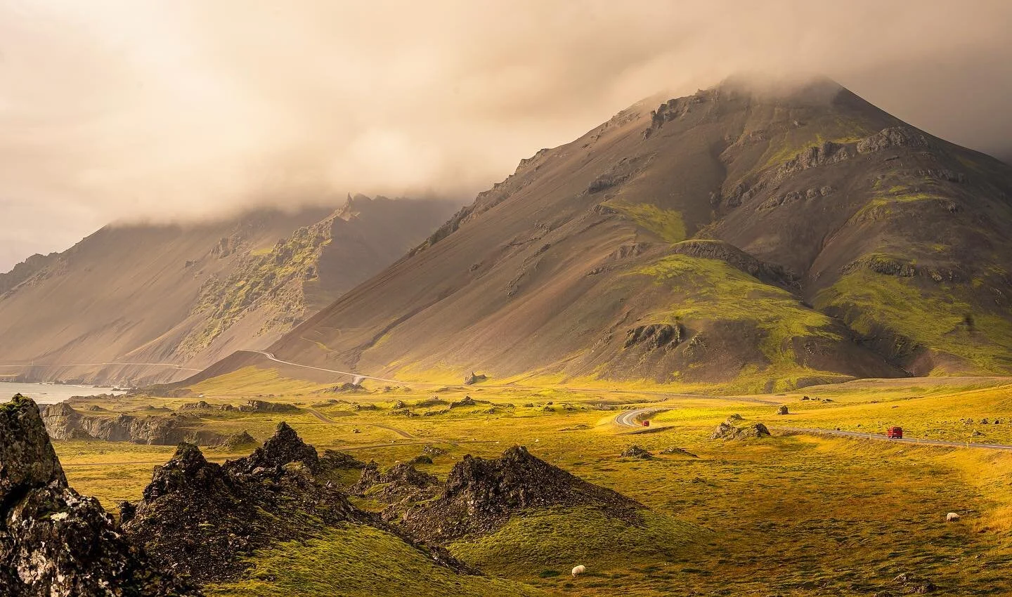I&rsquo;m jonesing to book at trip and 🇮🇸 is calling my name!!! This photo was taken at random pull off where we ate lunch. It&rsquo;s such a beautiful country!
.
.
.
#traveliceland #icelandtravel #icelandic #auroralights #northernlightsiceland #fi