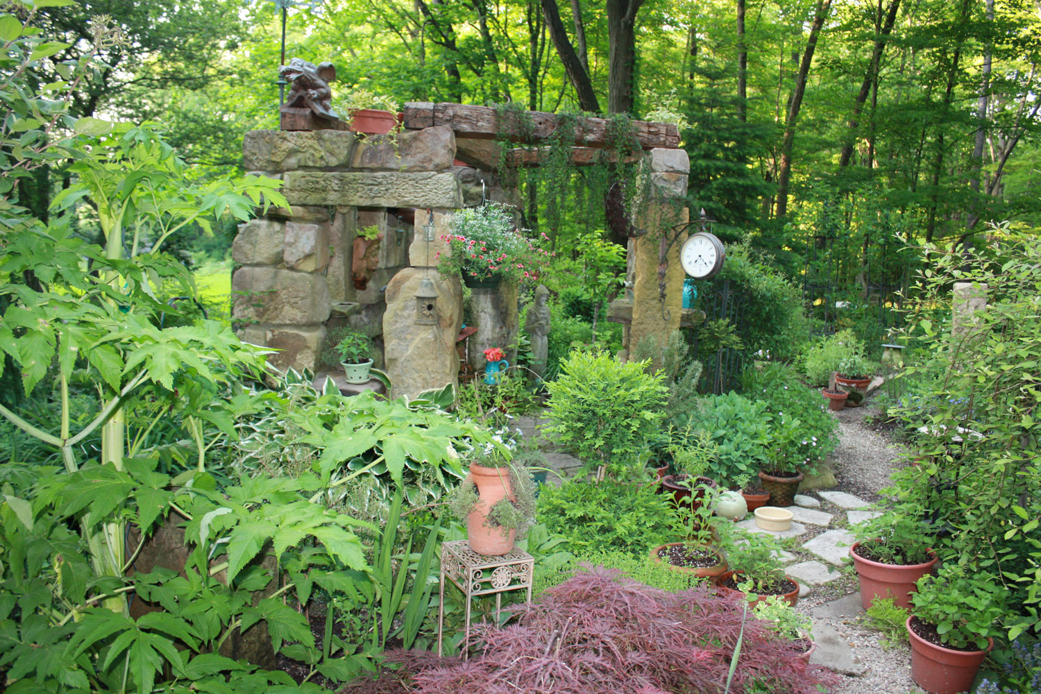 Stone Ruins & Herb Garden