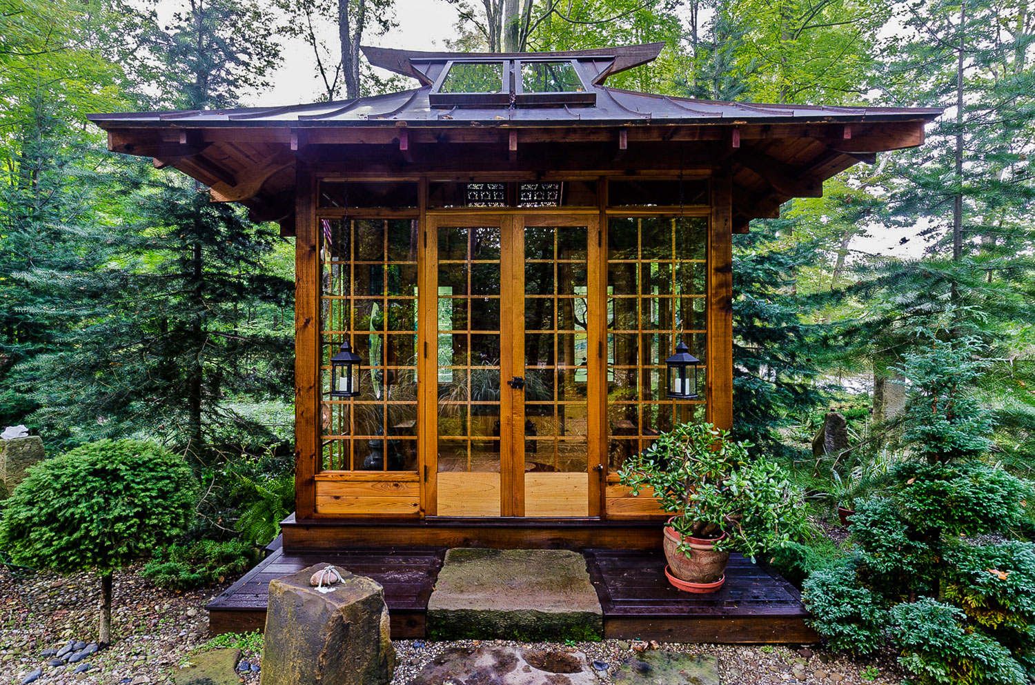 Japanese Tea House Miriam S River House Designs Llc