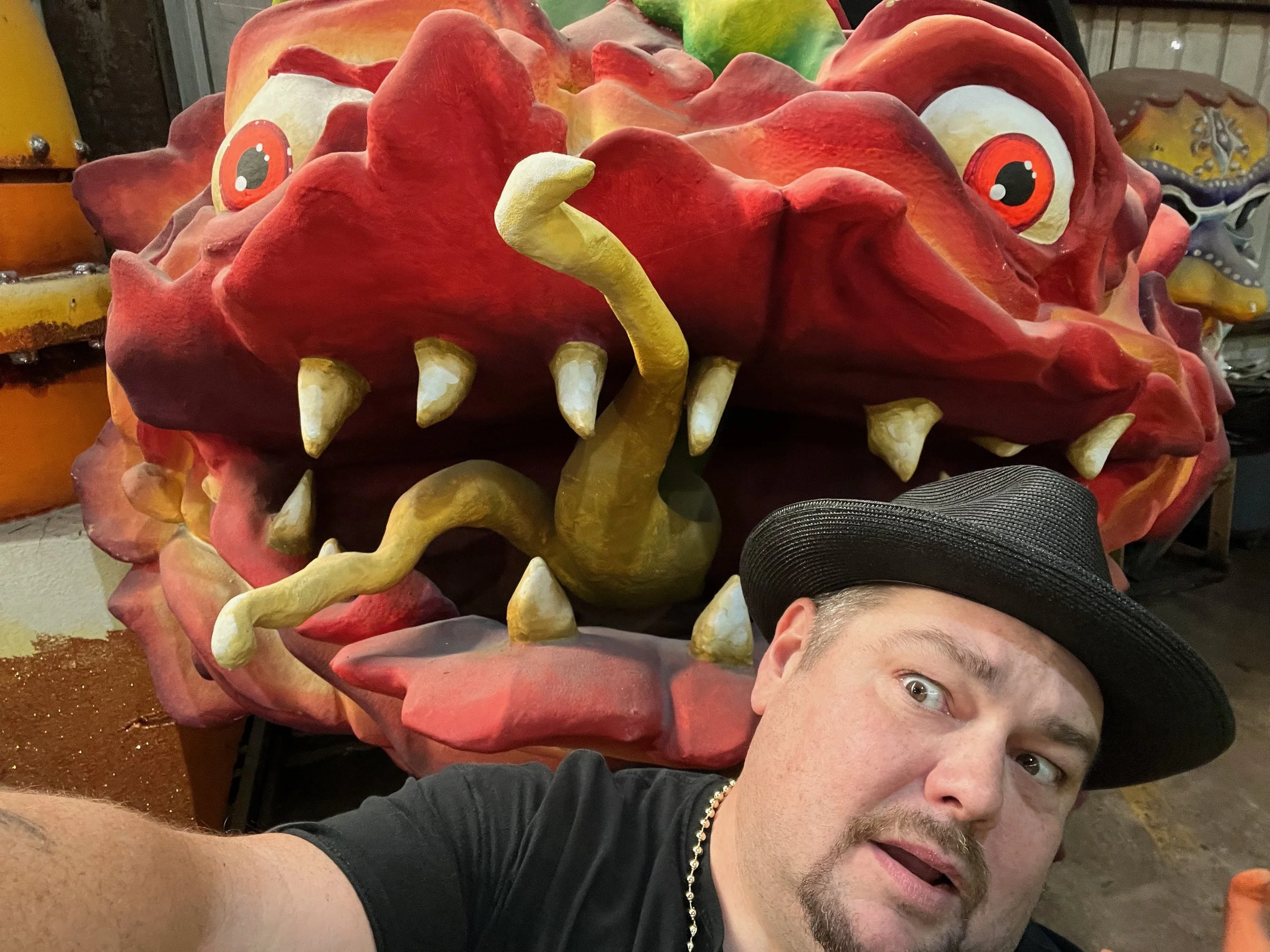 A Day at Mardi Gras World with the In-Laws