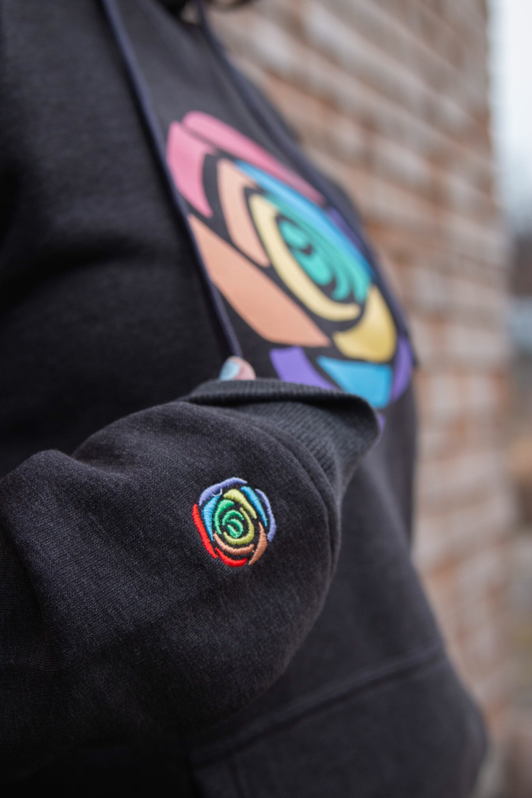 CR Rainbow Hoodie