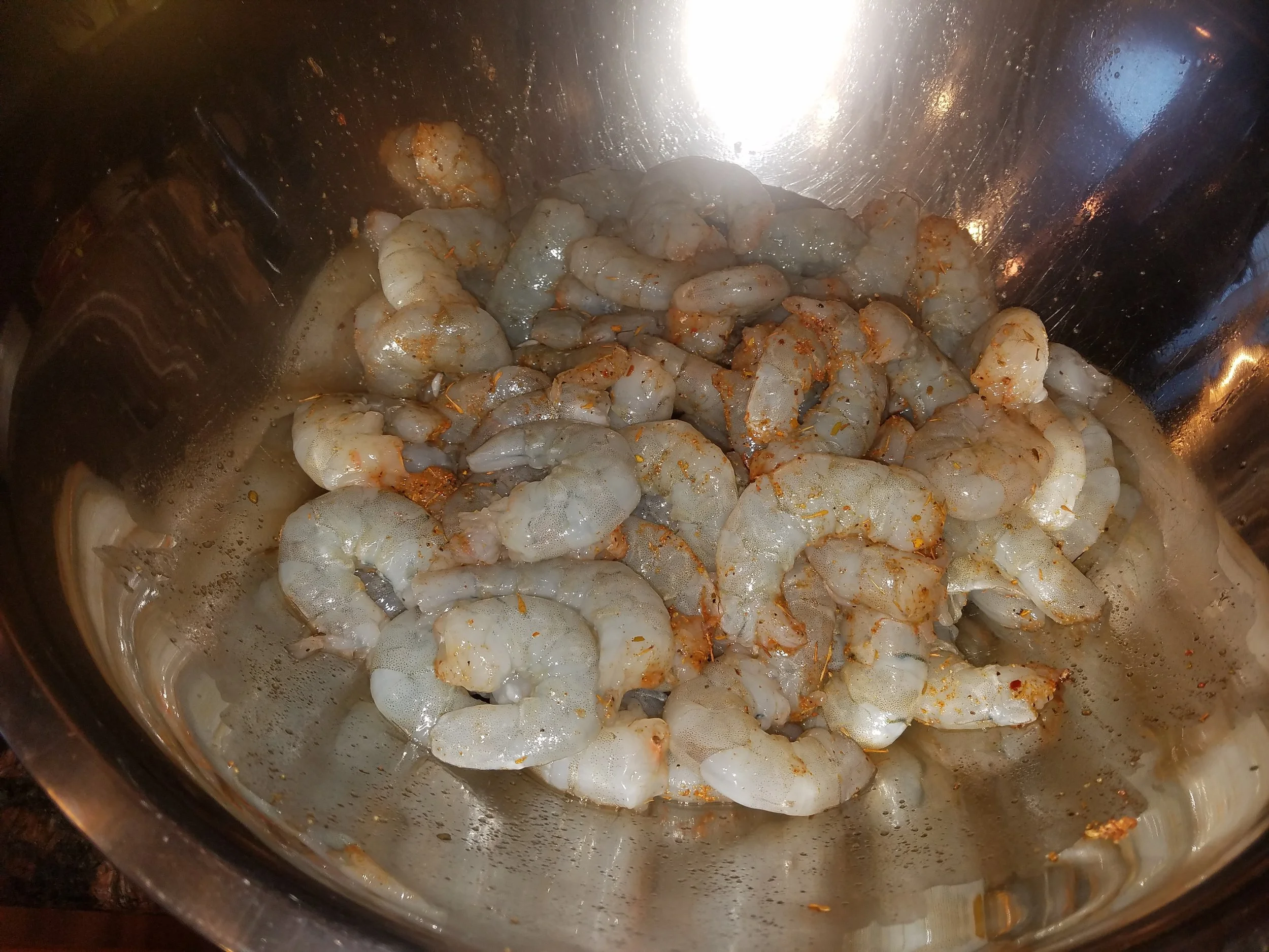 SHRIMP AND GRITS — SEAFOOD SHERPA