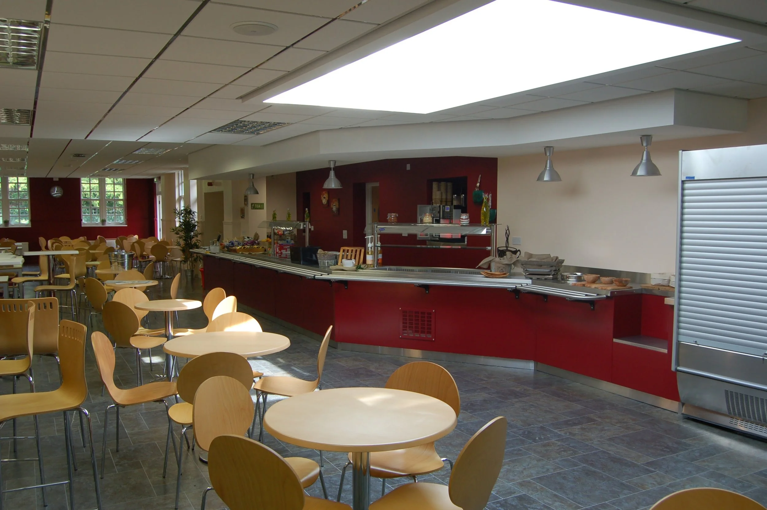 Sixth form cafe, Stanwell School
