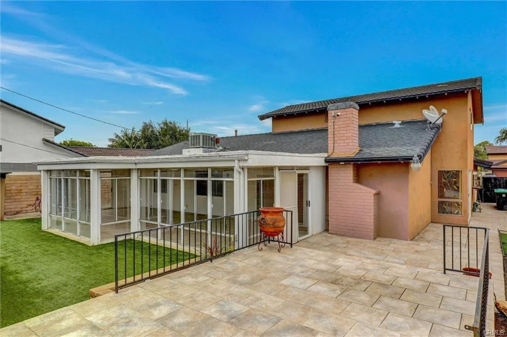 Large backyard and outdoor space in older Tustin home