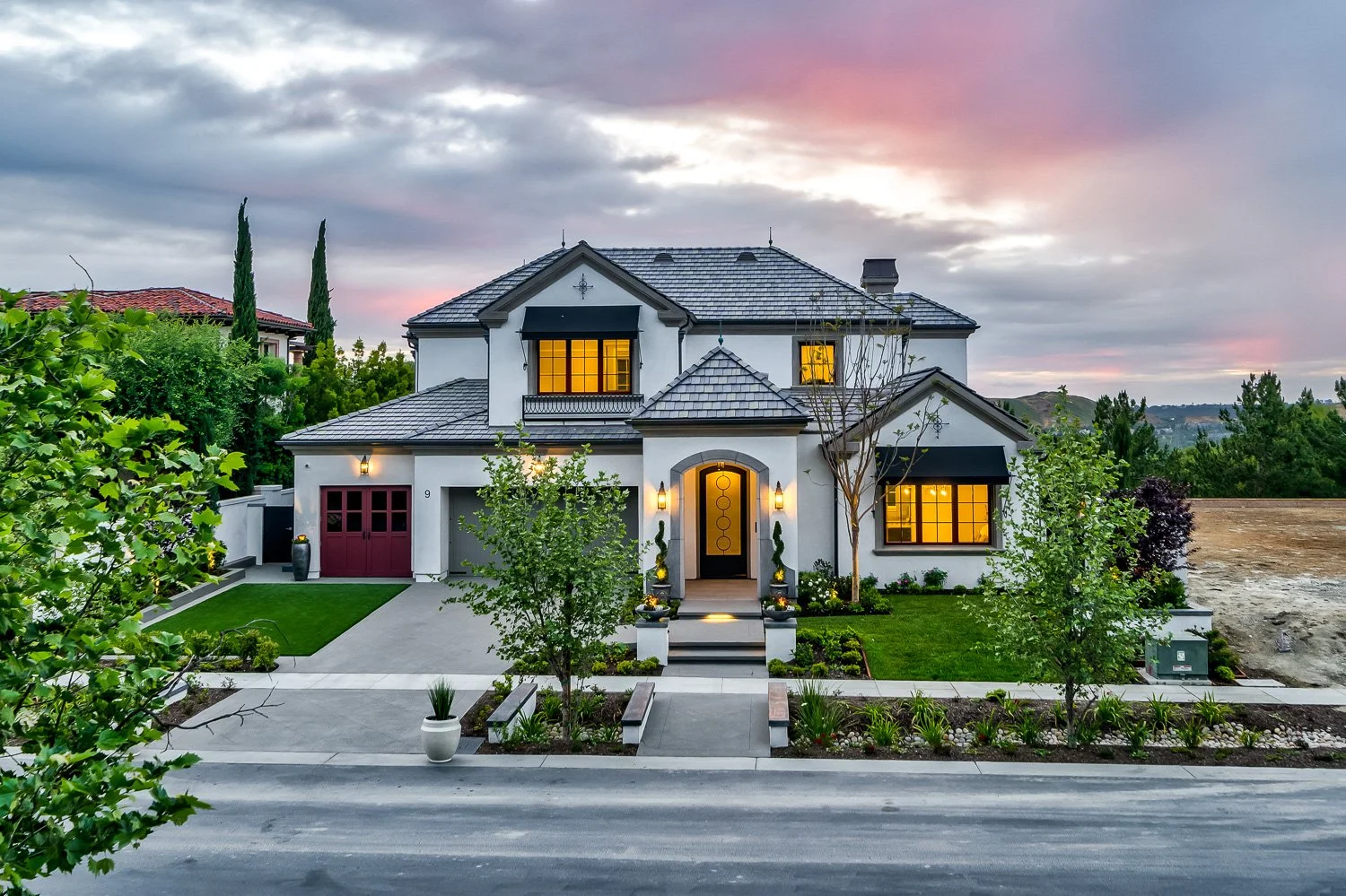 Professional real estate photography showcasing an OC home