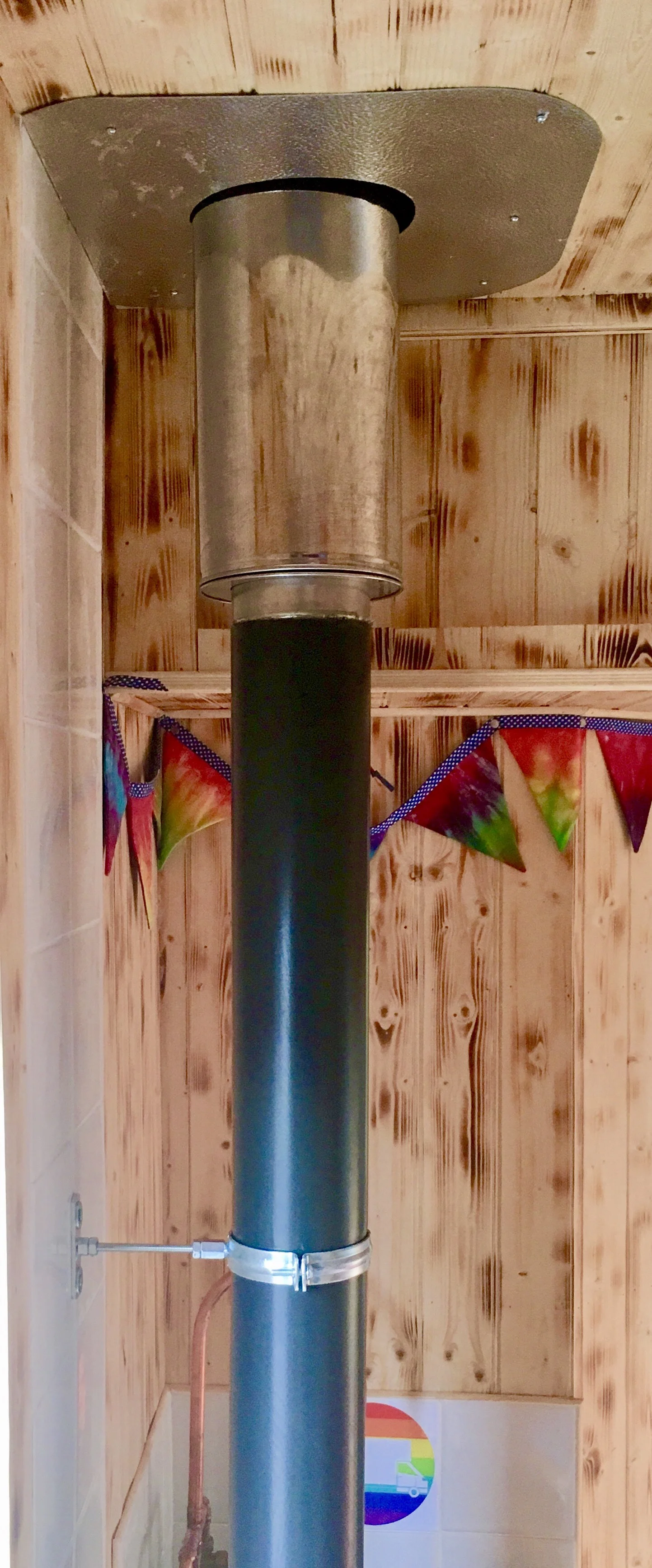 How to (Safely) Install a Wood Burning Stove in Your Converted Rig — The  Van Lifers