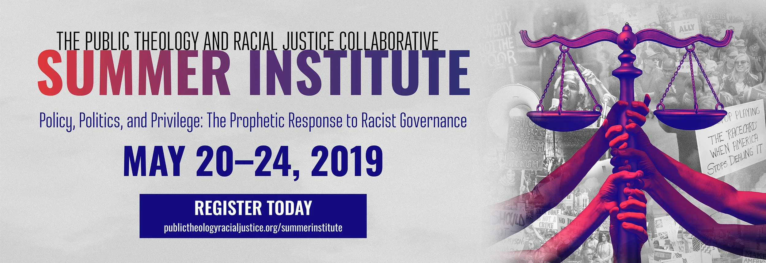 Caption/ID: 2019 Summer Institute banner