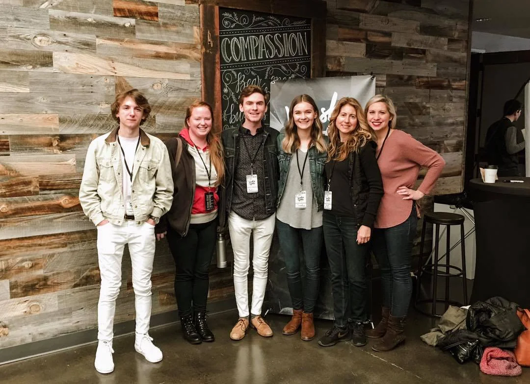 Our worship team at a worship conference