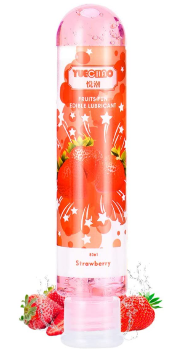 Strawberry Flavored Lubricant- 3 OZ NISE Strawberry Flavored Lubricant- 3 OZ NISE