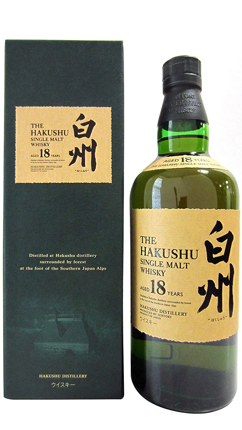 Suntory Hakushu 18 Years Old Single Malt Whisky 70 cl