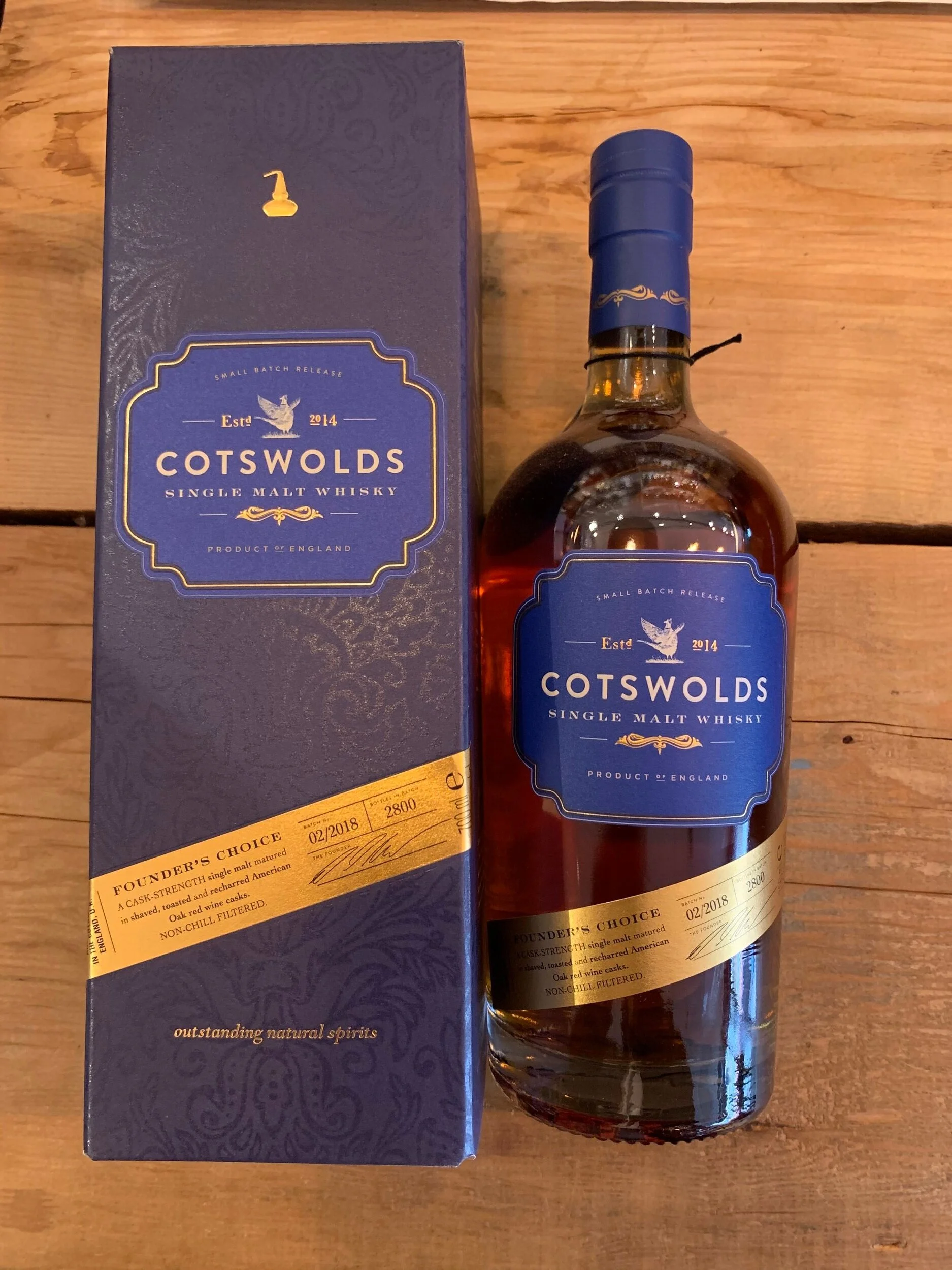 Cotswolds Founders Choice Single Malt Whisky