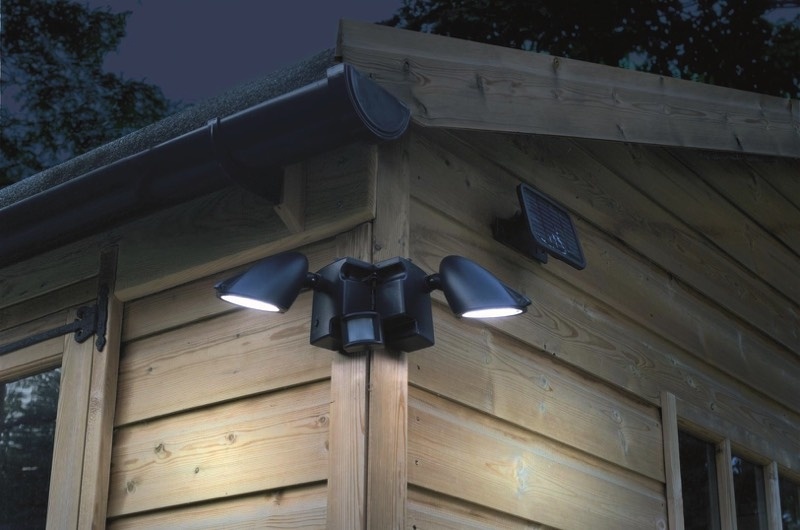 Dawn-to-dusk photocells, solar lights, and LED options are all possibilities, but simple clusters of floodlights are no longer the norm.