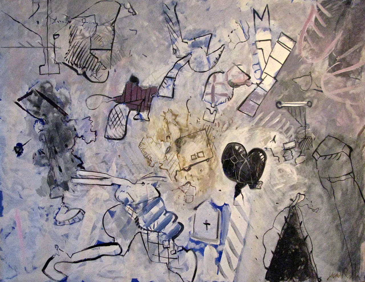 1981 Le Premier Rendez-Vous, 60 x 47 acrylic on ca